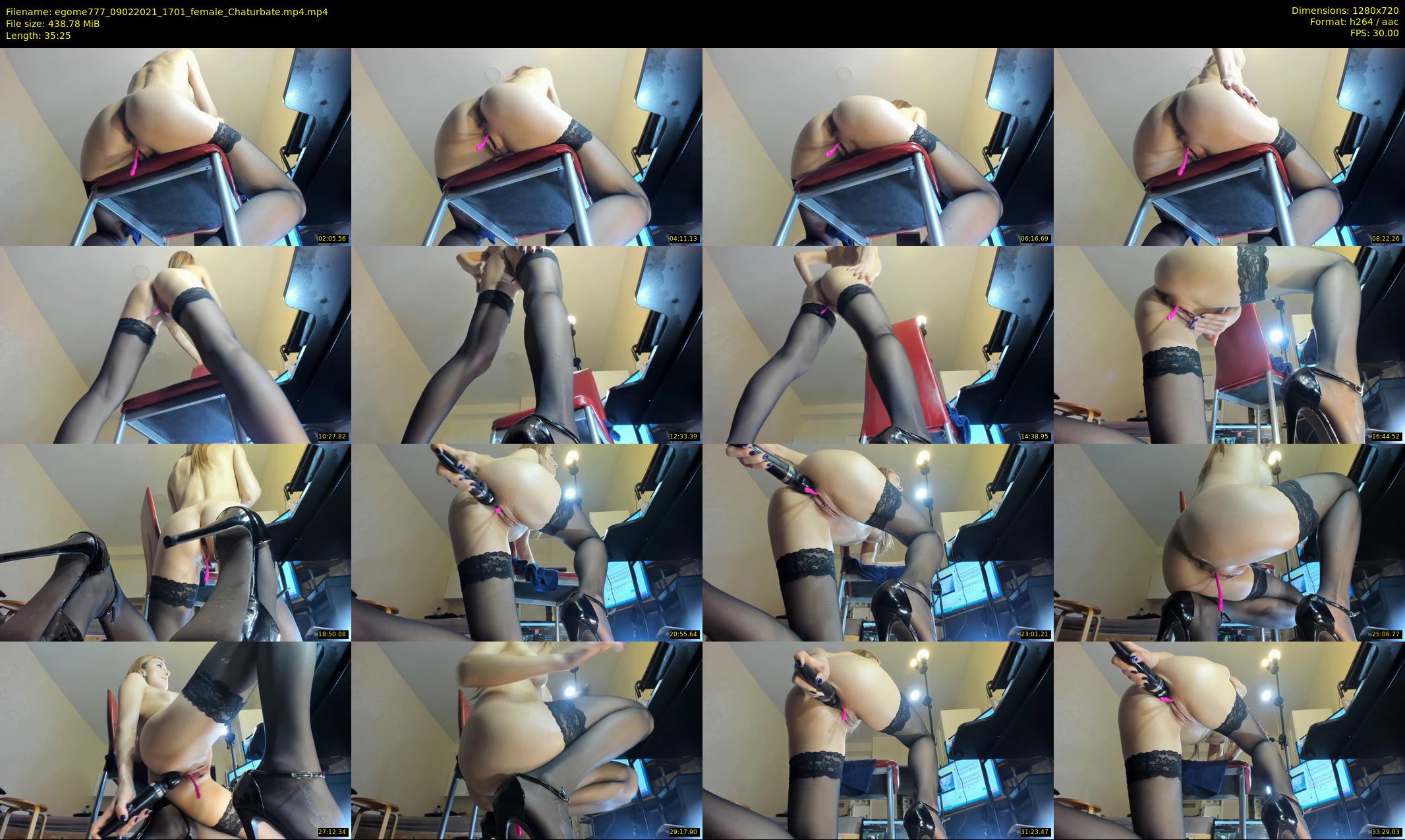 egome777 — 36 minute Chaturbate female cam show recording, 720p, Feb 9, 2021