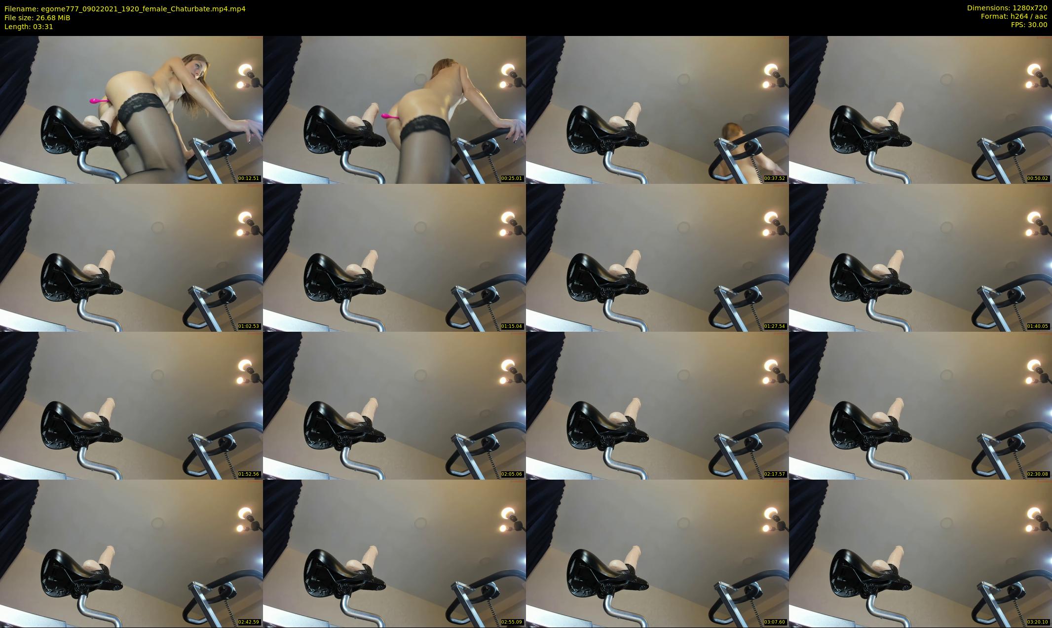 egome777 — 4 minute Chaturbate female cam show recording, 720p, Feb 9, 2021