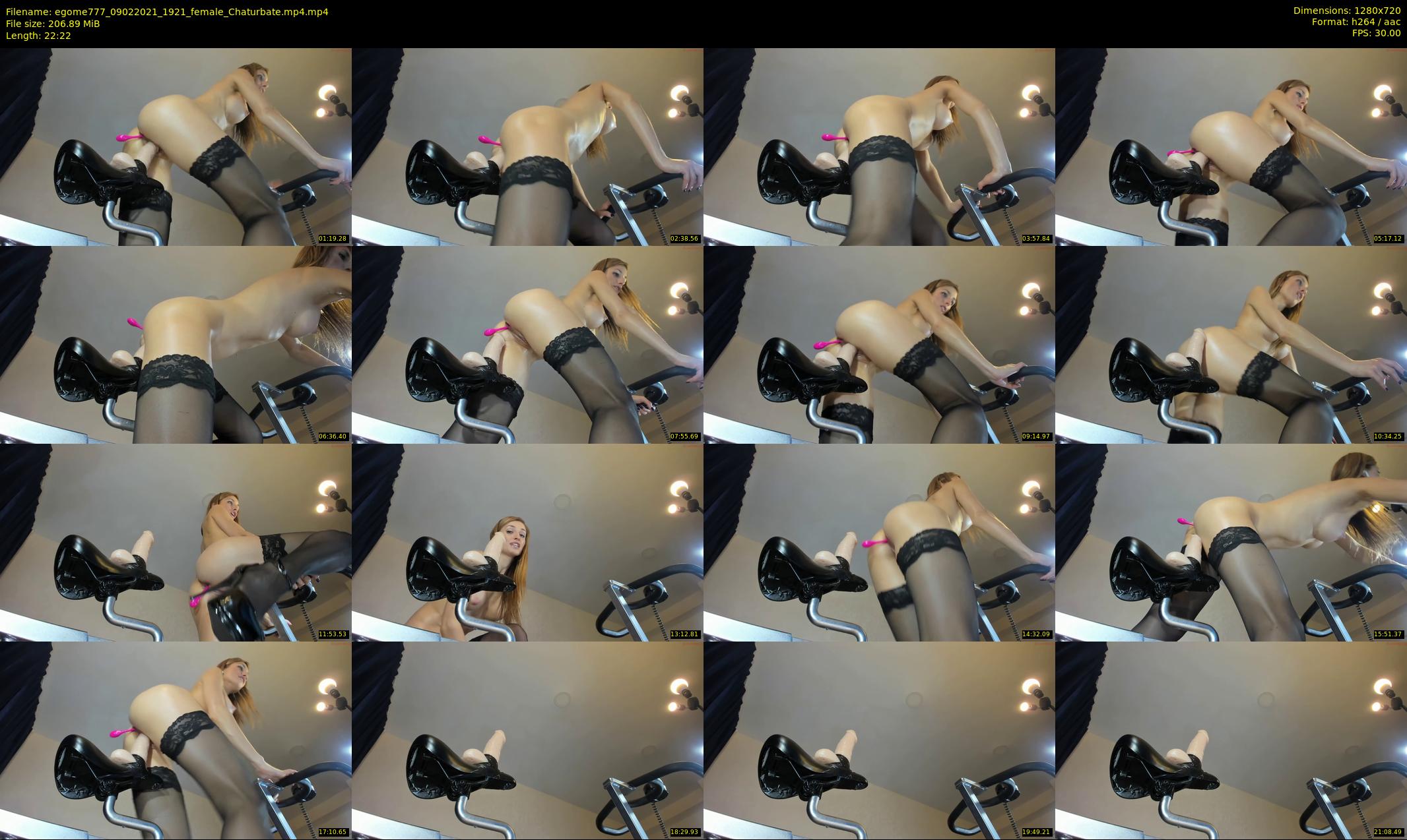 egome777 — 23 minute Chaturbate female cam show recording, 720p, Feb 9, 2021