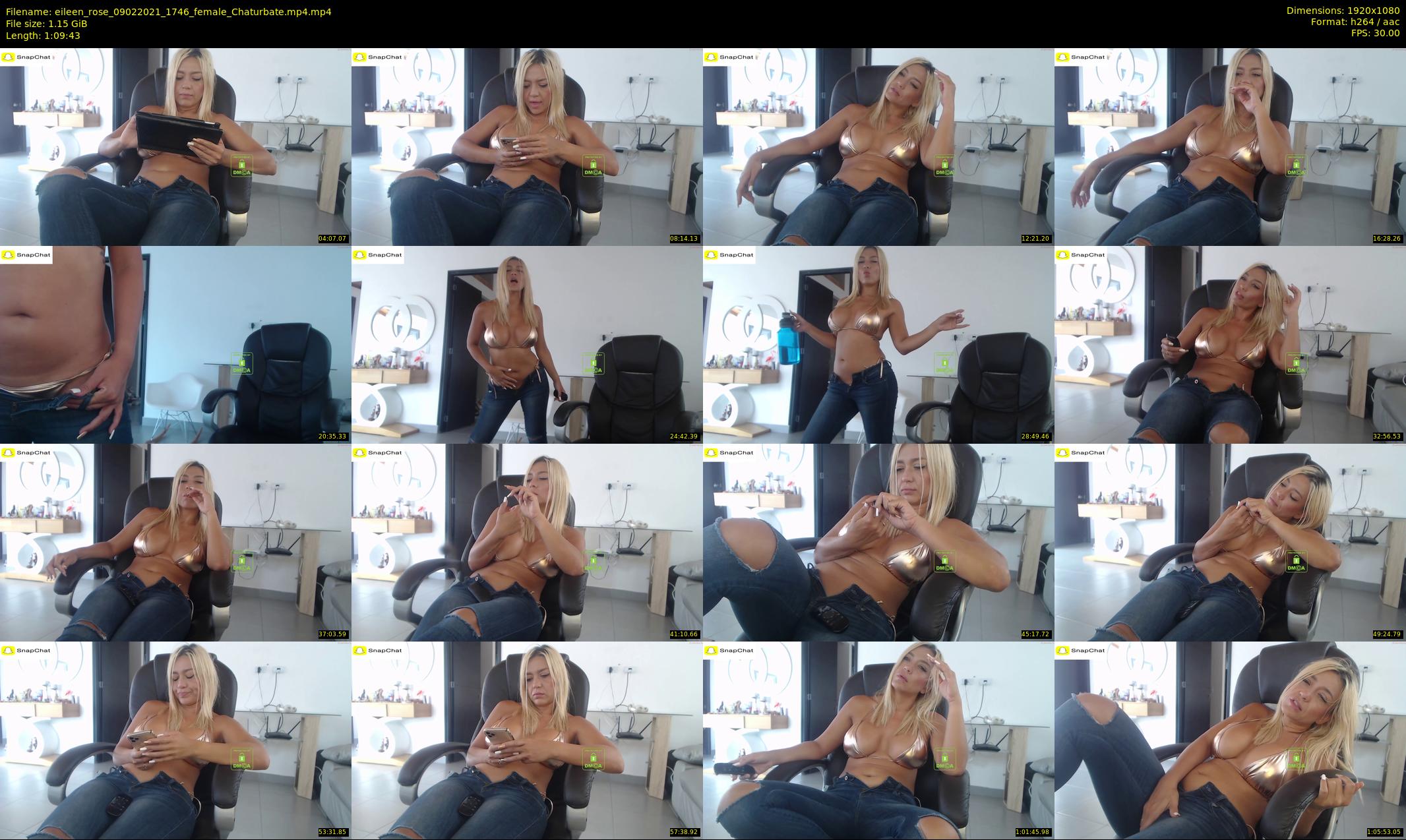 eileen_rose — 70 minute Chaturbate female cam show recording, 1080p, Feb 9, 2021