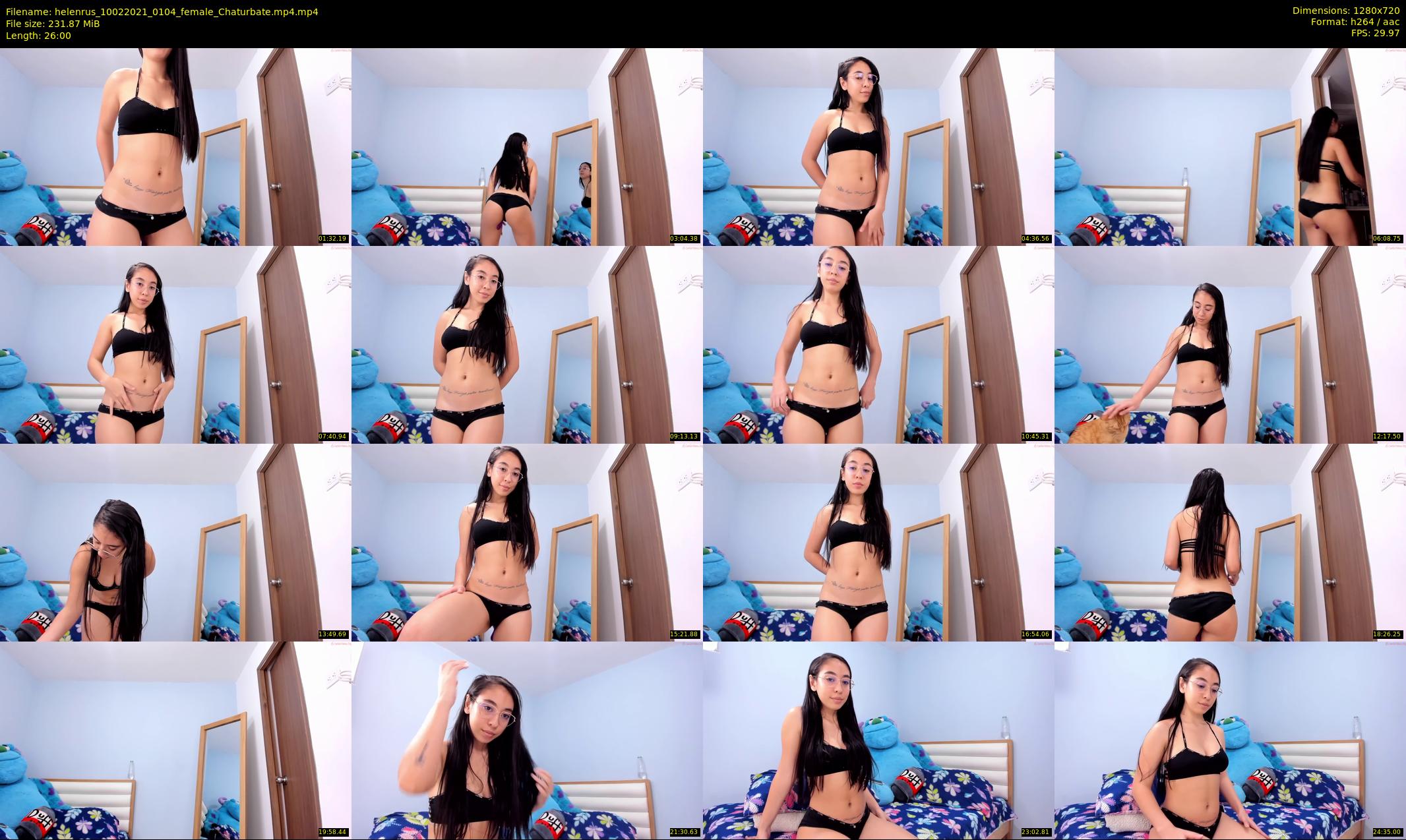 helenrus — 26 minute Chaturbate female cam show recording, 720p, Feb 10, 2021