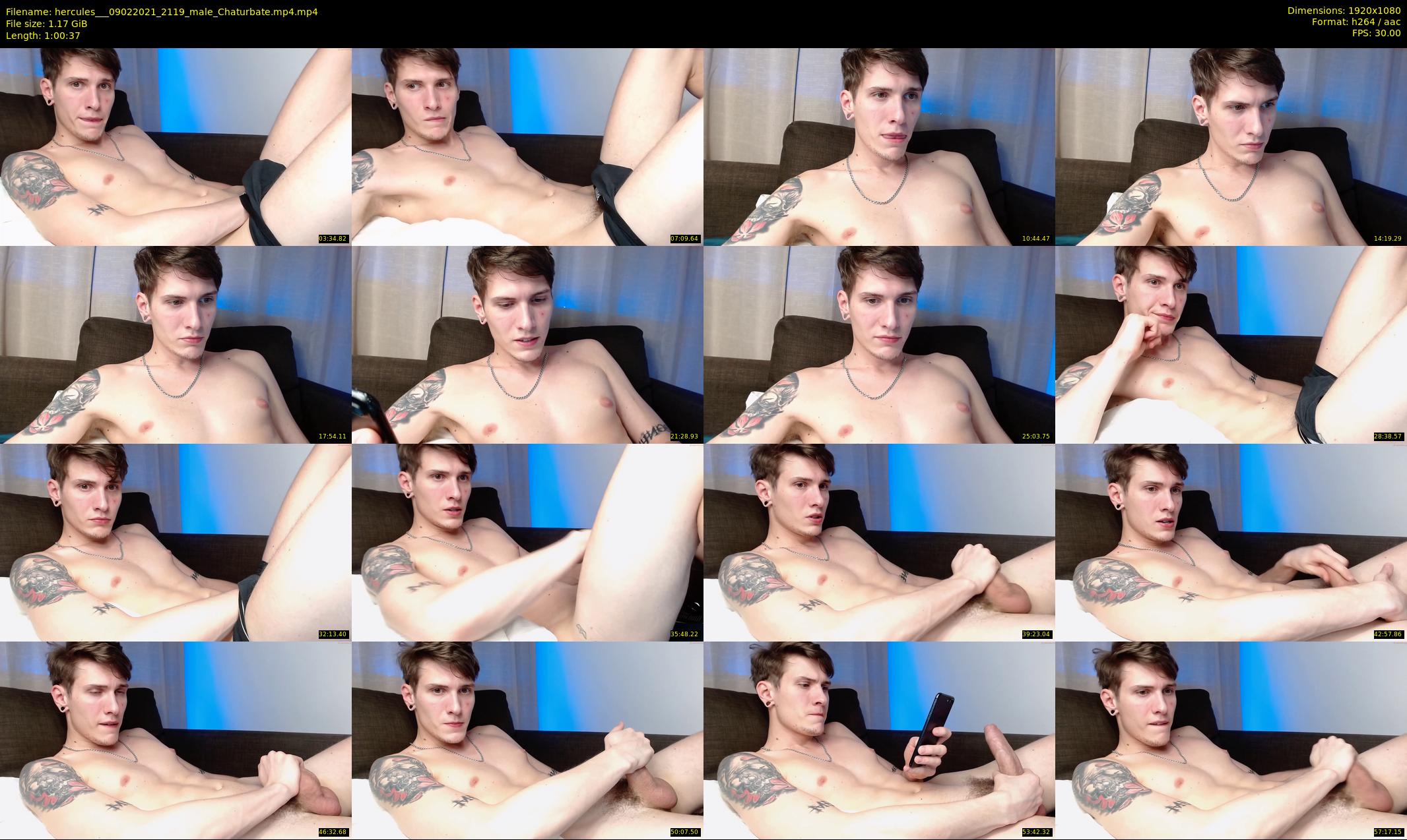 hercules__ — 61 minute Chaturbate male cam show recording, 1080p, Feb 9, 2021