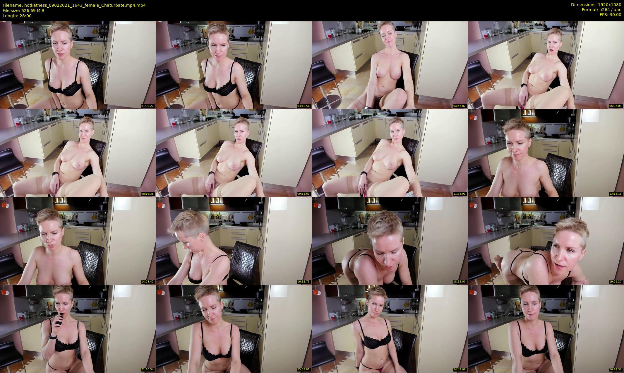 hotkatness — 28 minute Chaturbate female cam show recording, 1080p, Feb 9, 2021