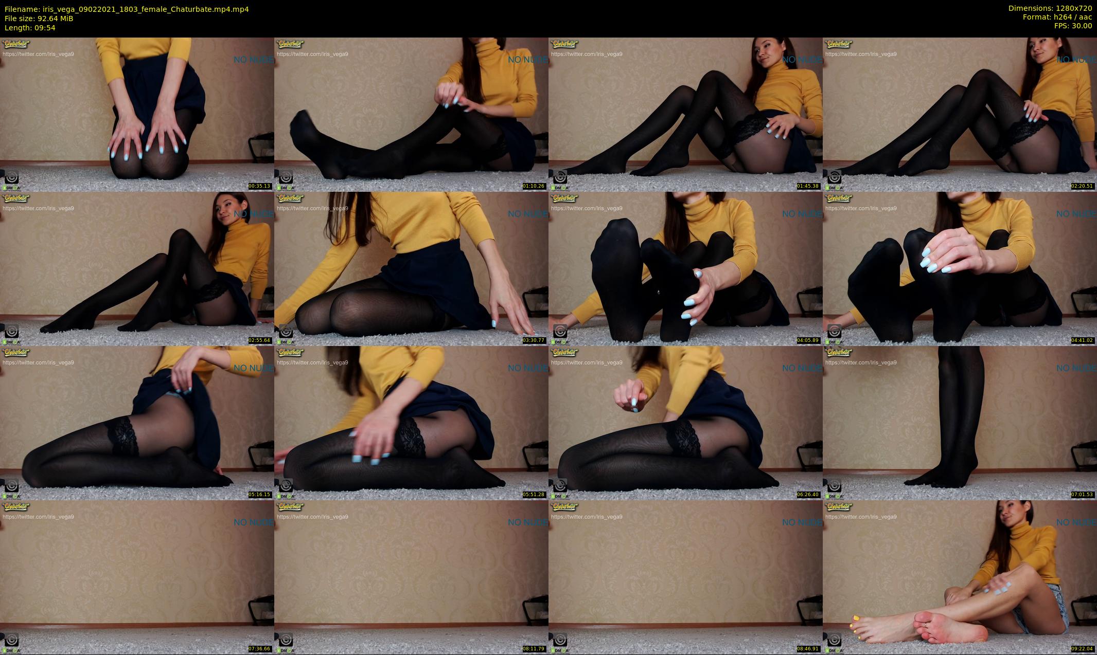 iris_vega — 10 minute Chaturbate female cam show recording, 720p, Feb 9, 2021