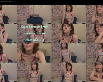 its_lily — 46 minute Chaturbate female cam show recording, 1080p, Feb 9, 2021