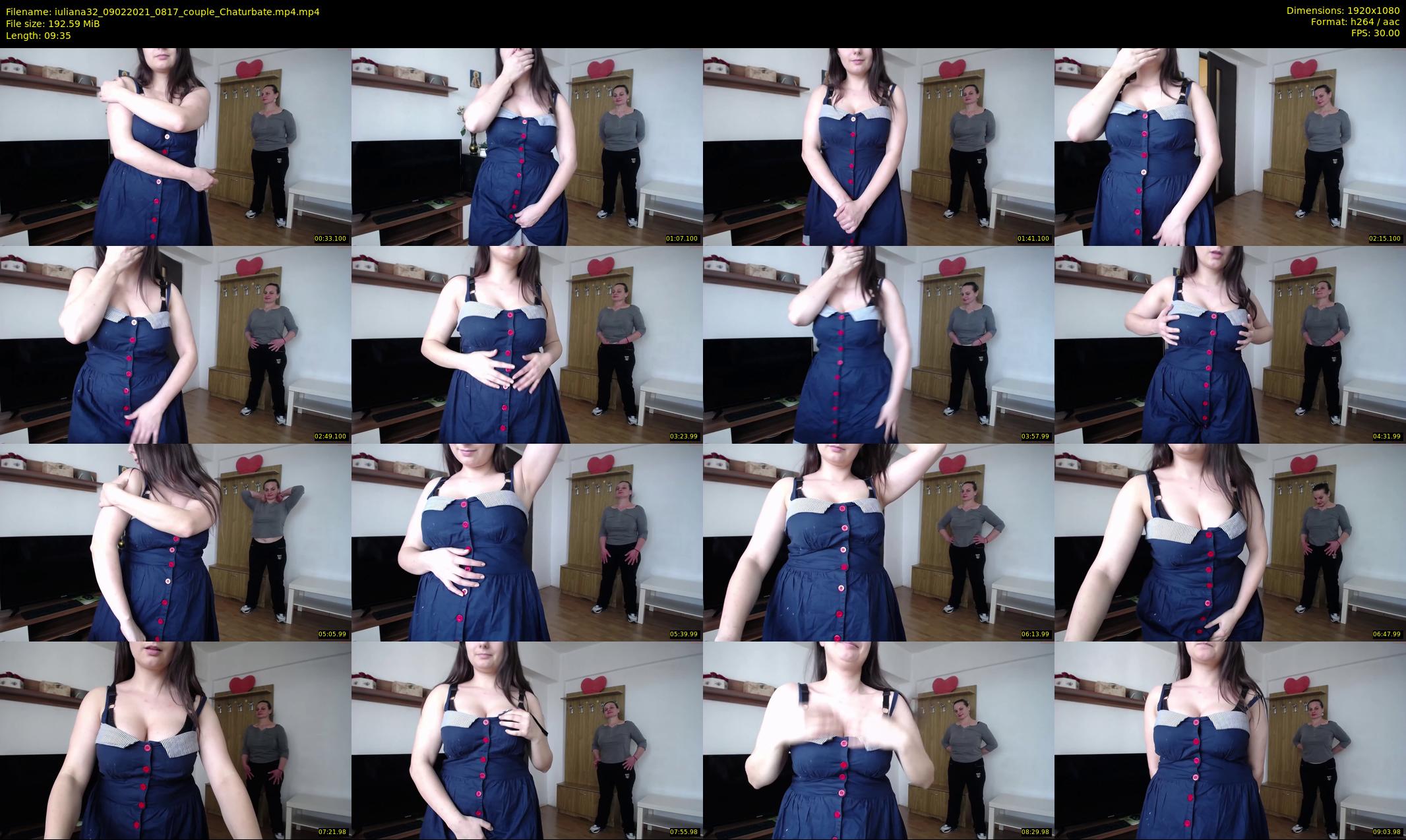iuliana32 — 10 minute Chaturbate couple cam show recording, 1080p, Feb 9, 2021