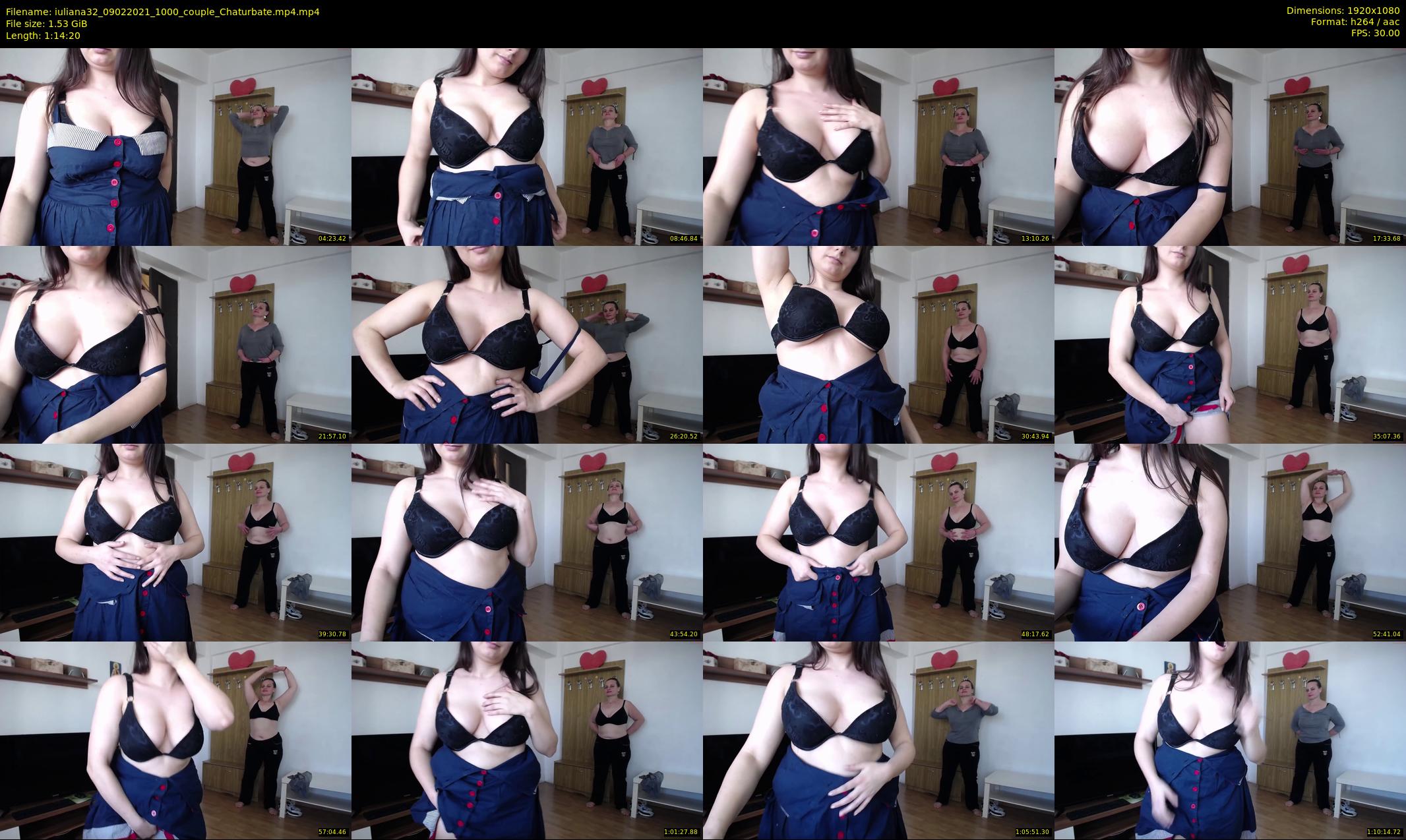 iuliana32 — 75 minute Chaturbate couple cam show recording, 1080p, Feb 9, 2021