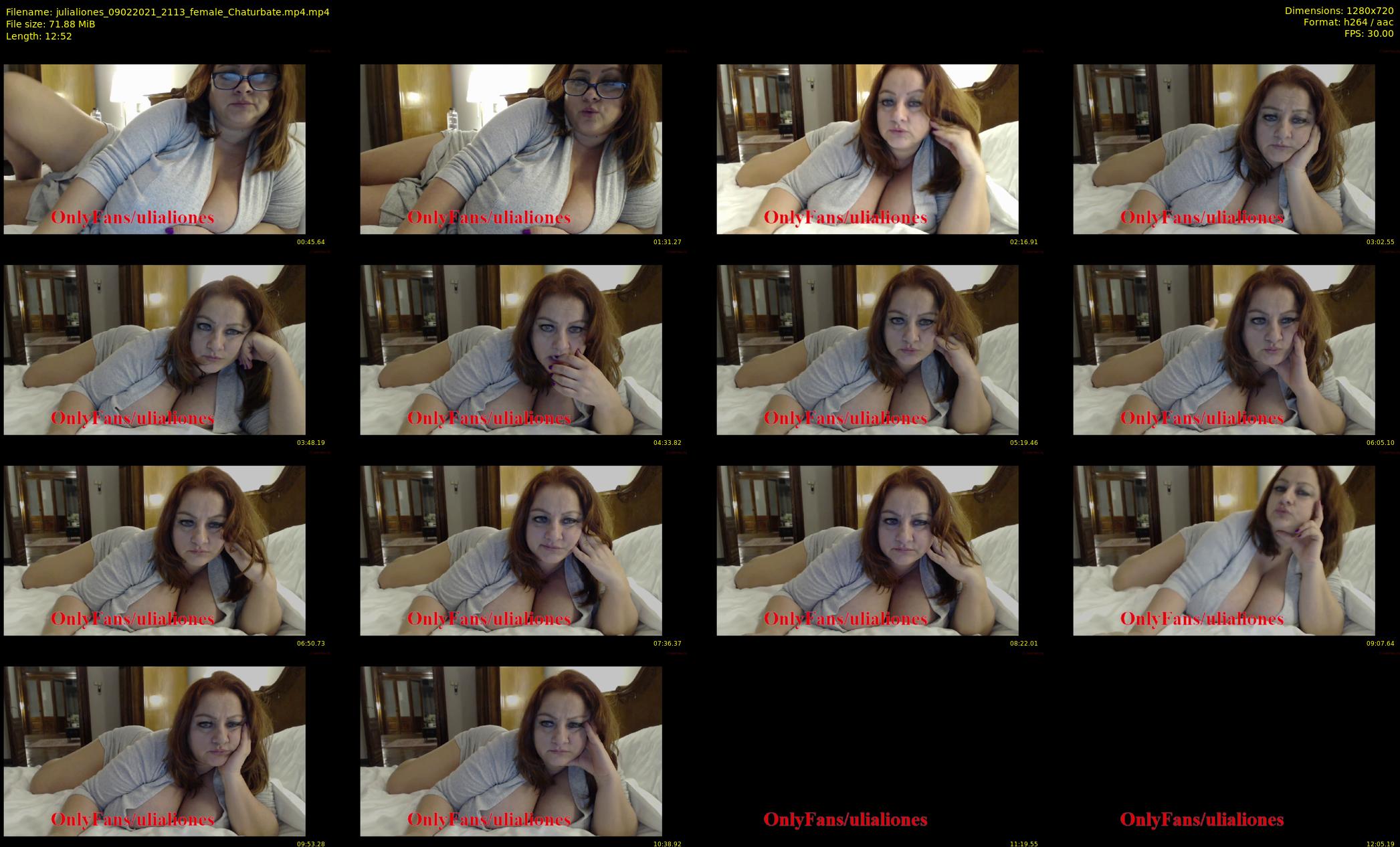 julialiones — 13 minute Chaturbate female cam show recording, 720p, Feb 9, 2021