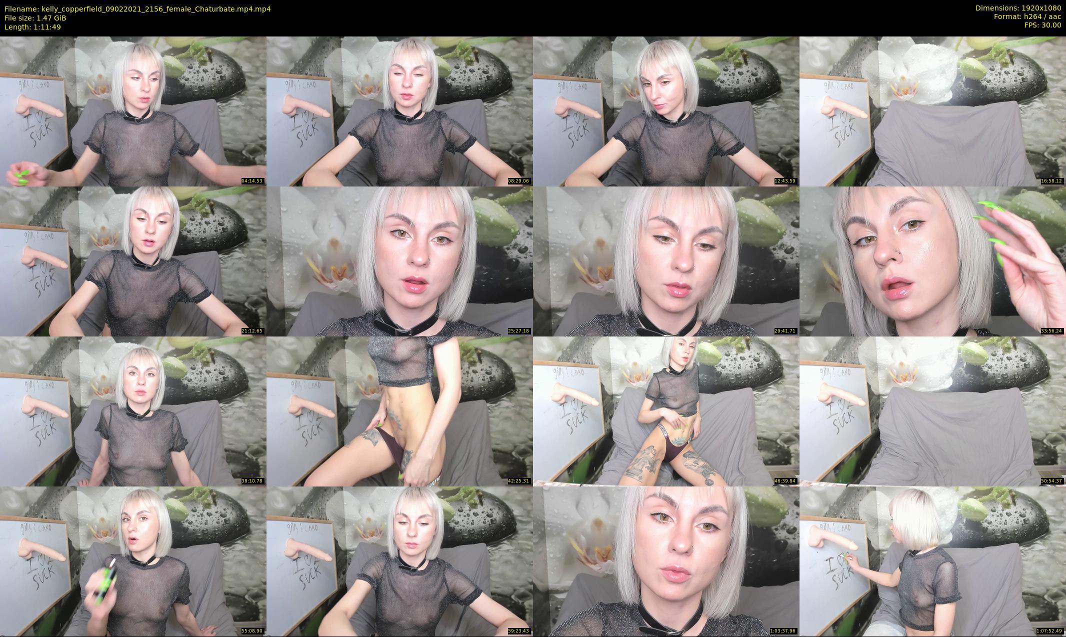 kelly_copperfield — 72 minute Chaturbate female cam show recording, 1080p, Feb 9, 2021