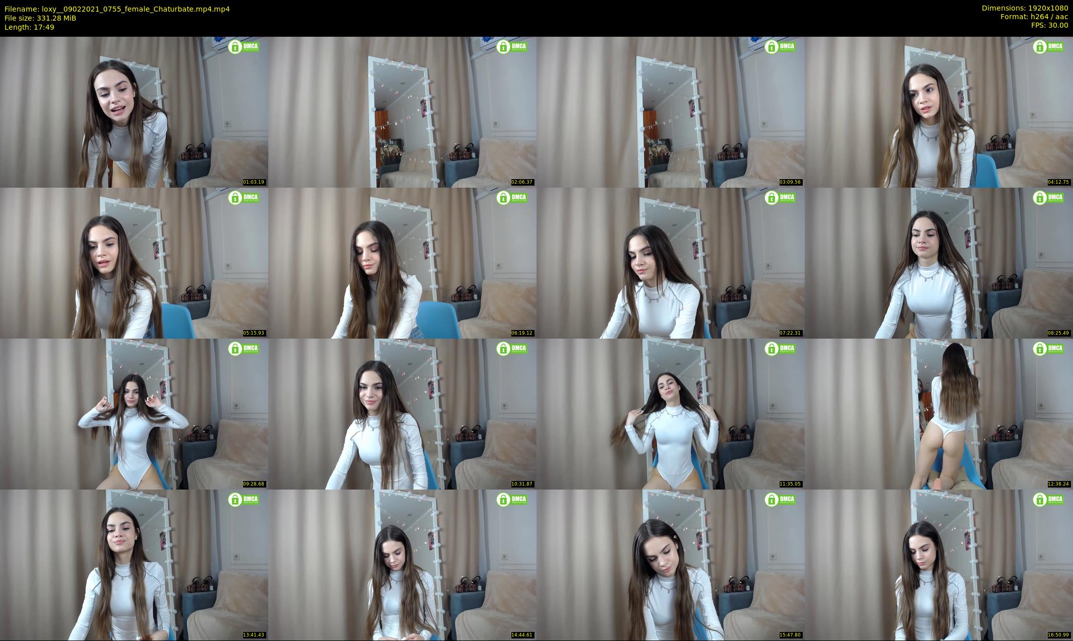loxy_ — 18 minute Chaturbate female cam show recording, 1080p, Feb 9, 2021