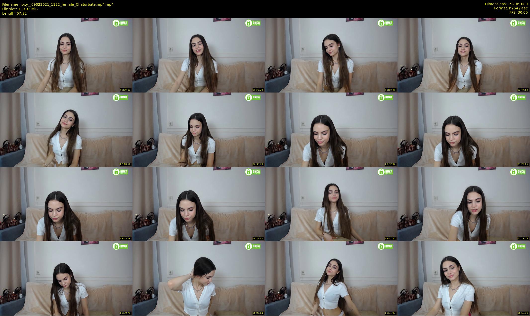 loxy_ — 8 minute Chaturbate female cam show recording, 1080p, Feb 9, 2021