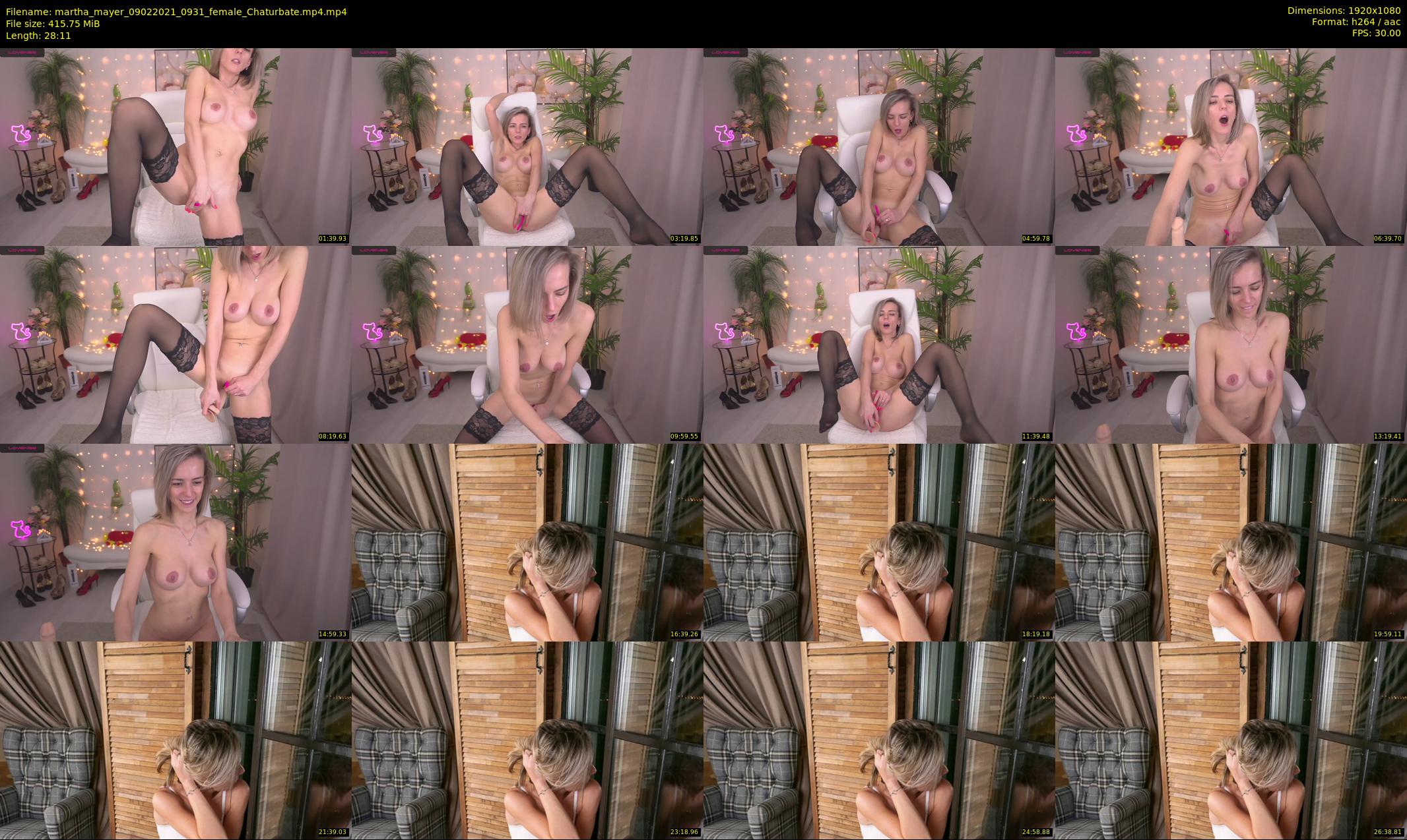 martha_mayer — 29 minute Chaturbate female cam show recording, 1080p, Feb 9, 2021