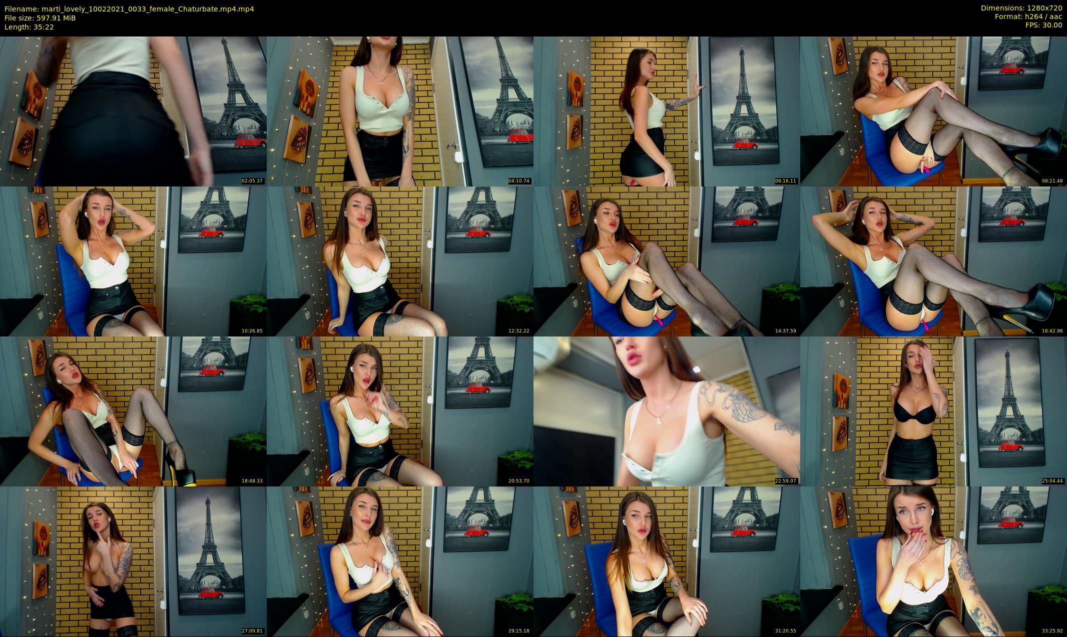 marti_lovely — 36 minute Chaturbate female cam show recording, 720p, Feb 10, 2021