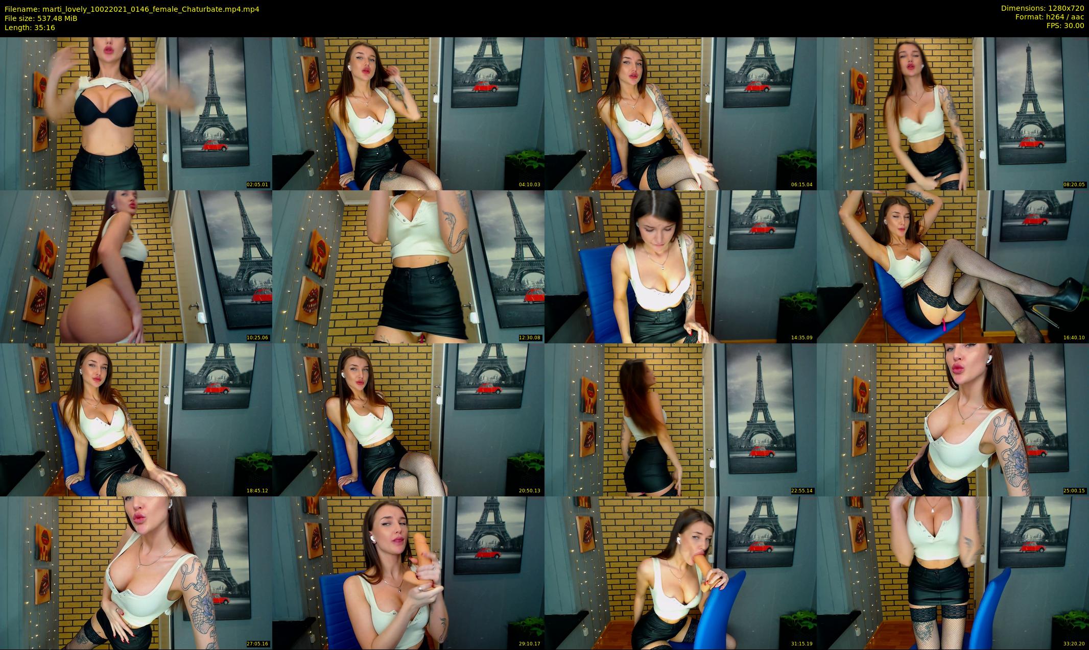 marti_lovely — 36 minute Chaturbate female cam show recording, 720p, Feb 10, 2021