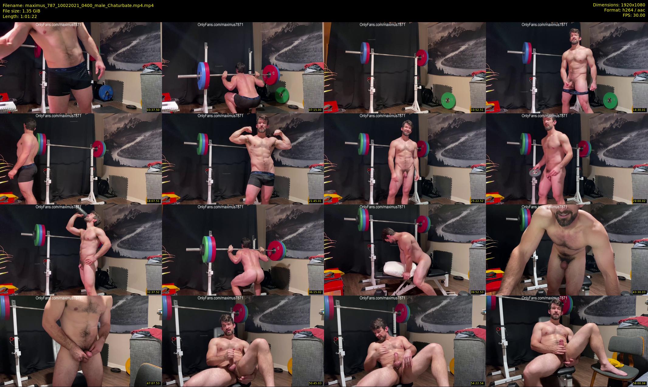 maximus_787 — 62 minute Chaturbate male cam show recording, 1080p, Feb 10, 2021