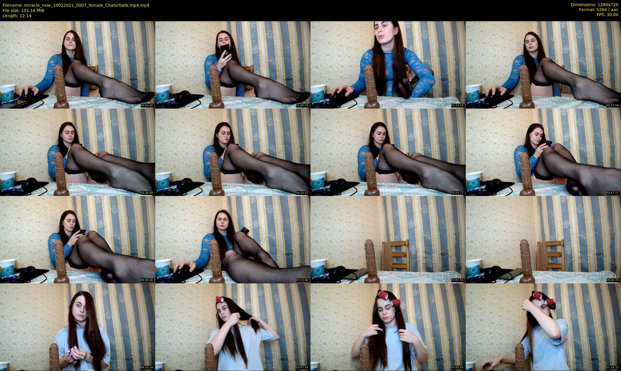 miracle_rose — 13 minute Chaturbate female cam show recording, 720p, Feb 10, 2021