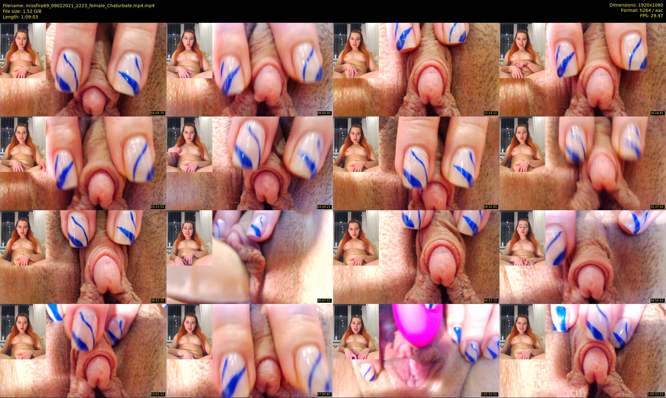 missfire69 — 70 minute Chaturbate female cam show recording, 1080p, Feb 9, 2021