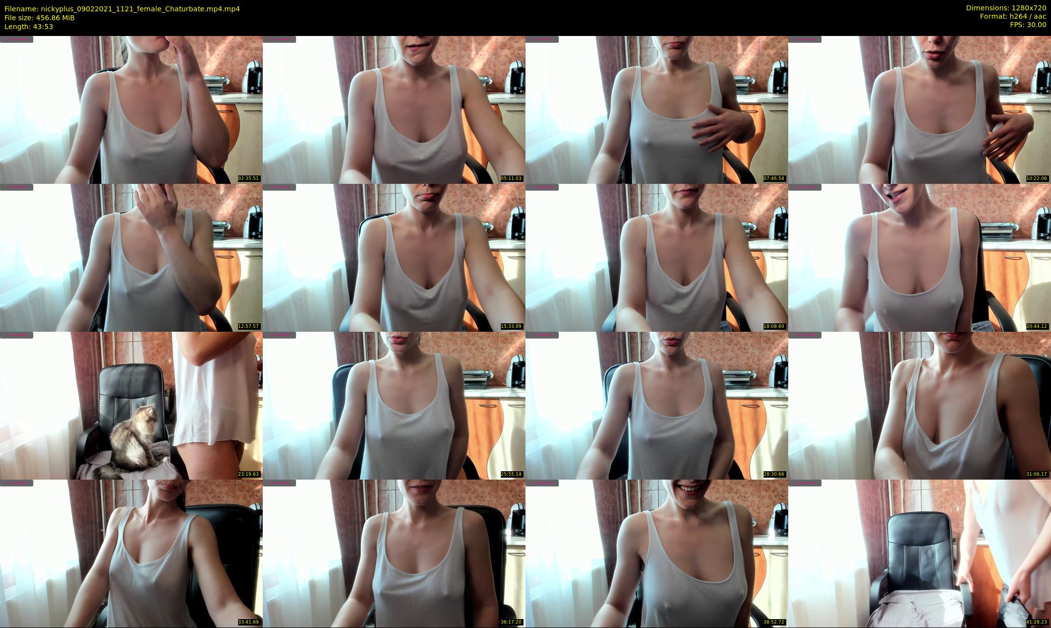 nickyplus — 44 minute Chaturbate couple cam show recording, 720p, Feb 9, 2021