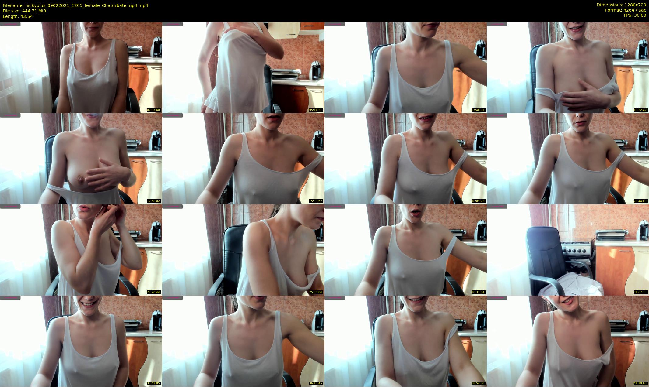 nickyplus — 44 minute Chaturbate couple cam show recording, 720p, Feb 9, 2021