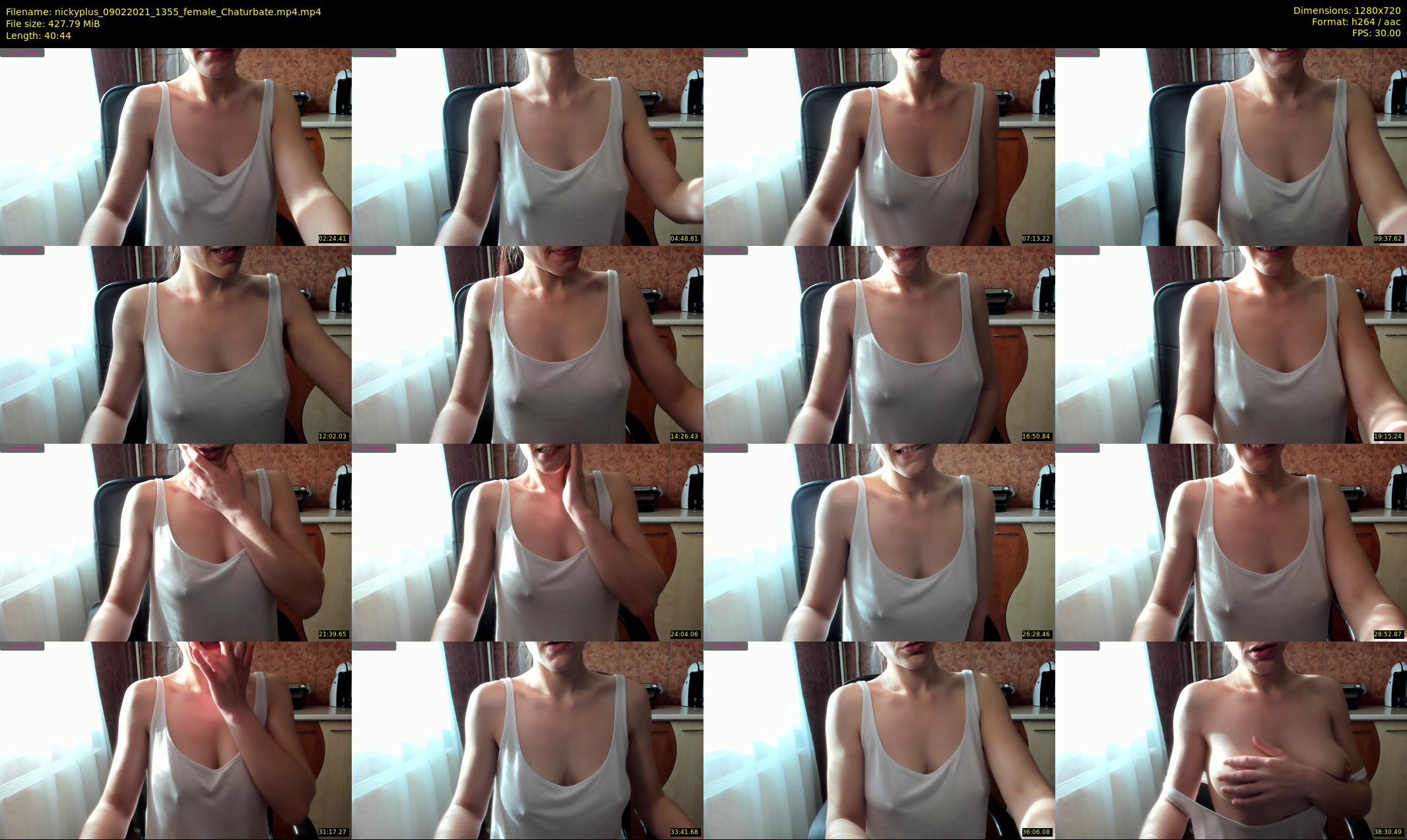 nickyplus — 41 minute Chaturbate couple cam show recording, 720p, Feb 9, 2021