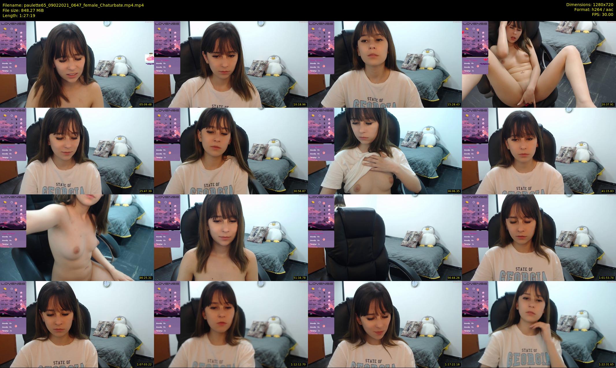 paulette65 — 88 minute Chaturbate female cam show recording, 720p, Feb 9, 2021