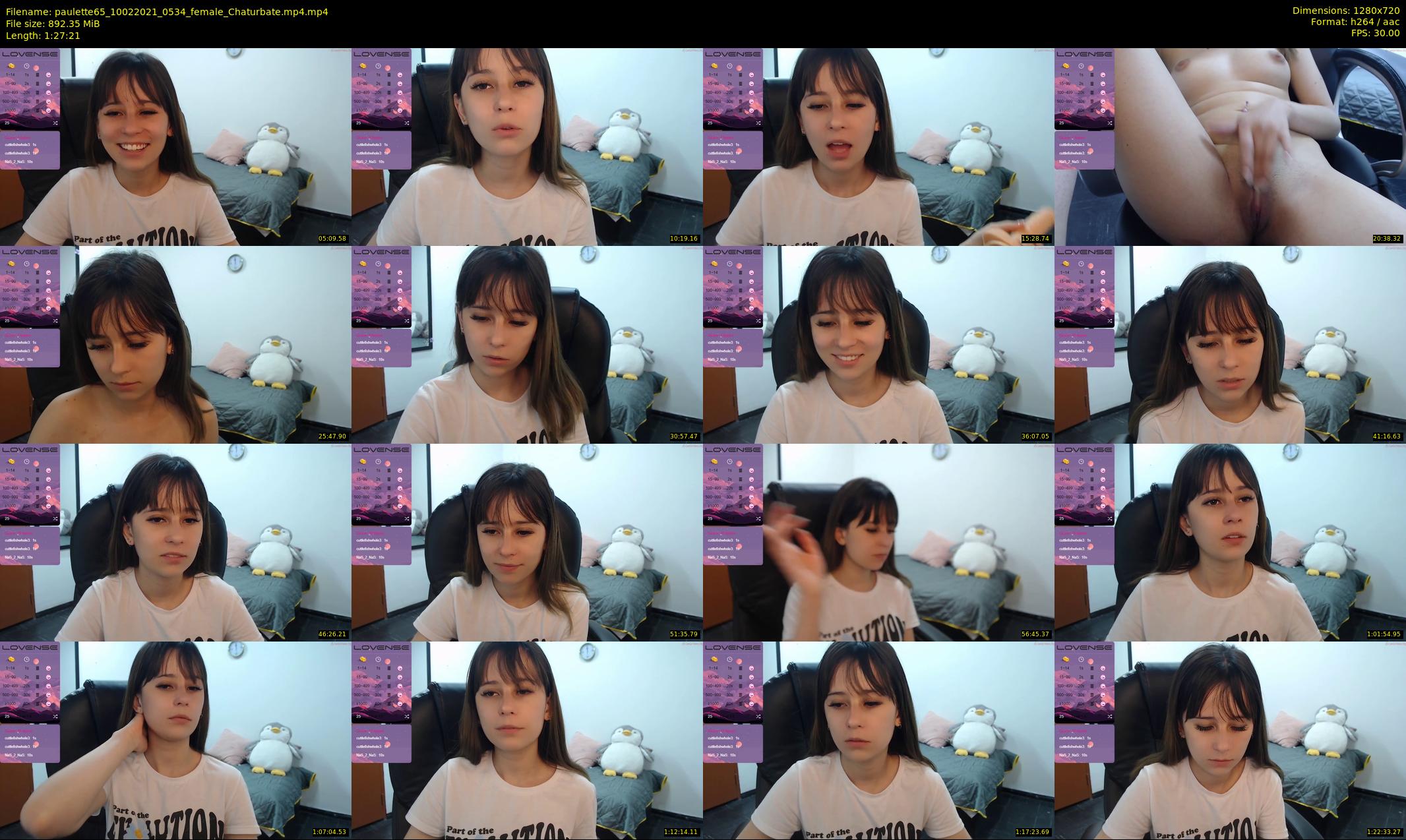 paulette65 — 88 minute Chaturbate female cam show recording, 720p, Feb 10, 2021