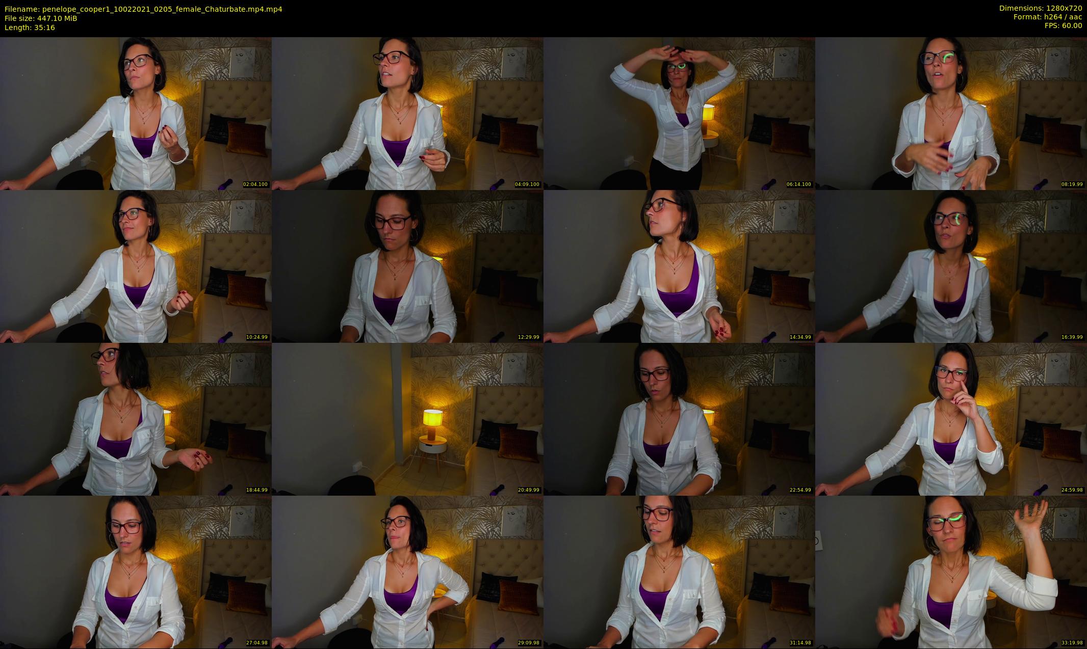 penelope_cooper1 — 36 minute Chaturbate female cam show recording, 720p, Feb 10, 2021