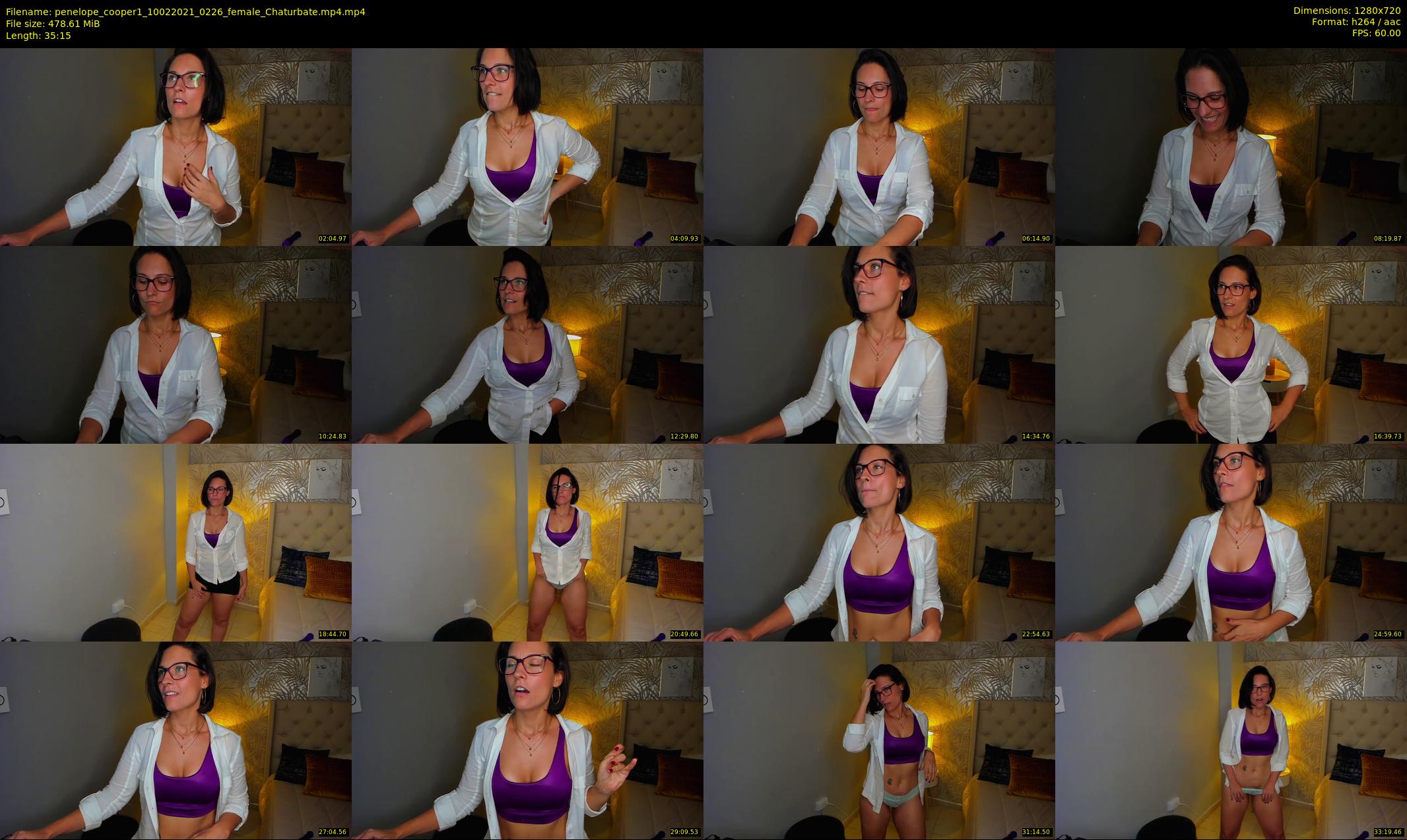 penelope_cooper1 — 36 minute Chaturbate female cam show recording, 720p, Feb 10, 2021