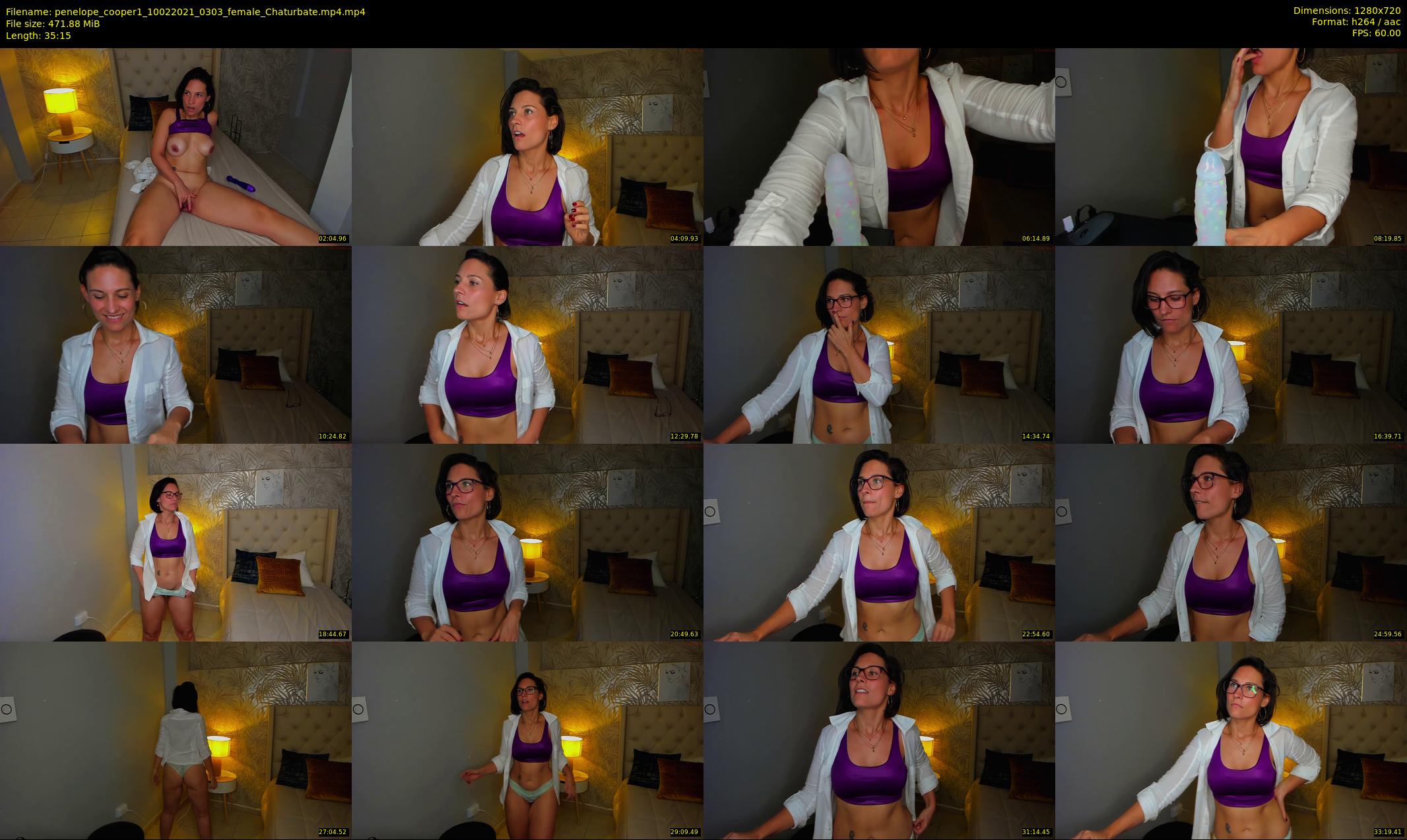 penelope_cooper1 — 36 minute Chaturbate female cam show recording, 720p, Feb 10, 2021