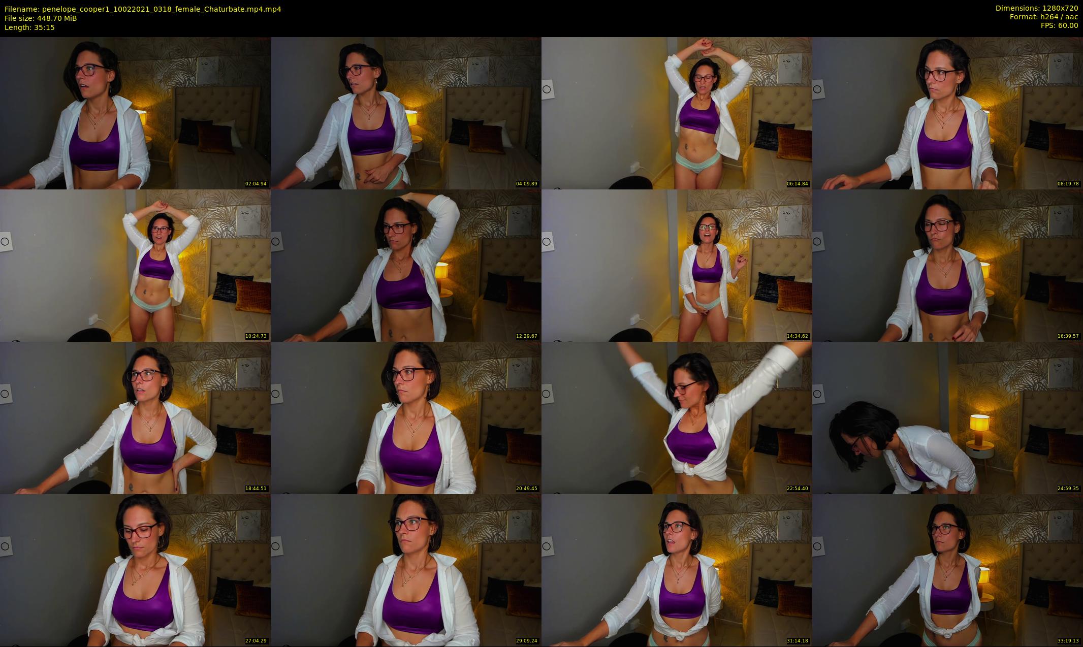 penelope_cooper1 — 36 minute Chaturbate female cam show recording, 720p, Feb 10, 2021
