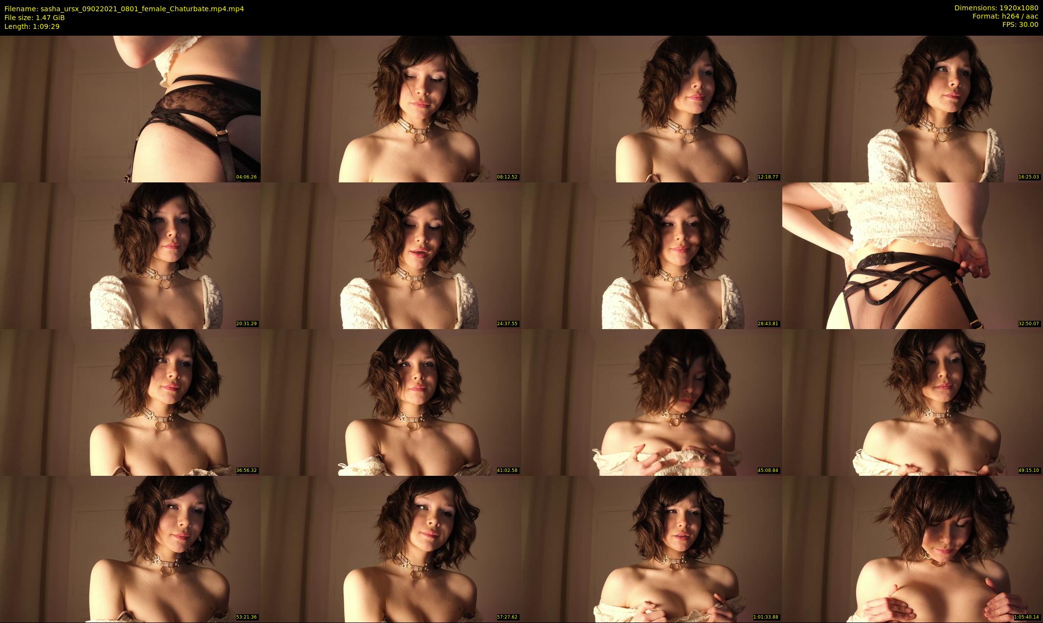 sasha_ursx — 70 minute Chaturbate female cam show recording, 1080p, Feb 9, 2021