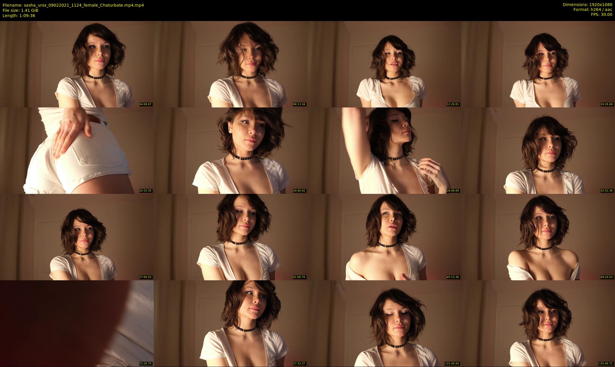 sasha_ursx — 70 minute Chaturbate female cam show recording, 1080p, Feb 9, 2021