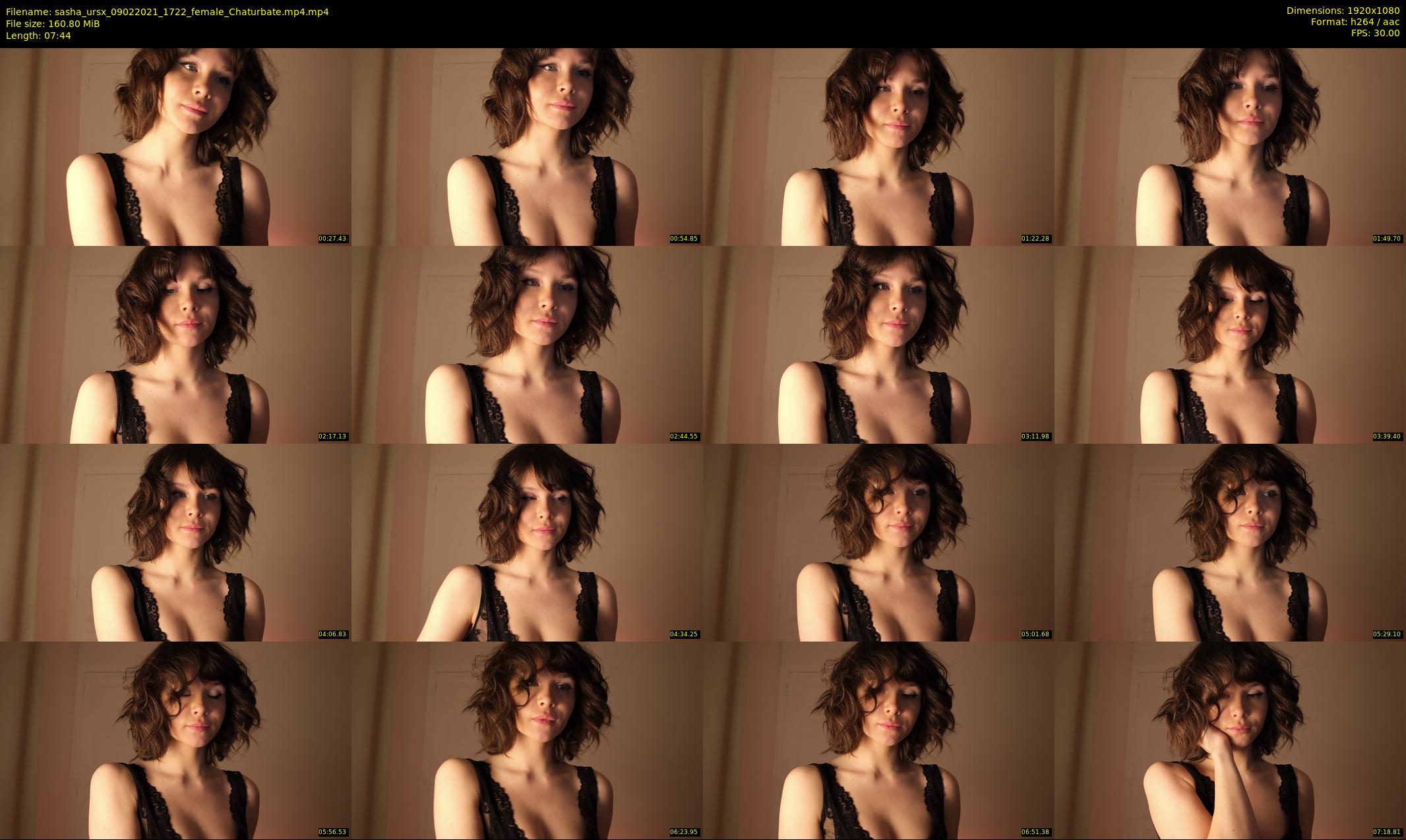 sasha_ursx — 8 minute Chaturbate female cam show recording, 1080p, Feb 9, 2021