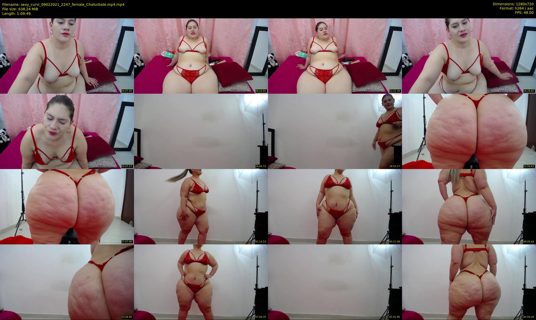 sexy_curvi — 70 minute Chaturbate female cam show recording, 720p, Feb 9, 2021