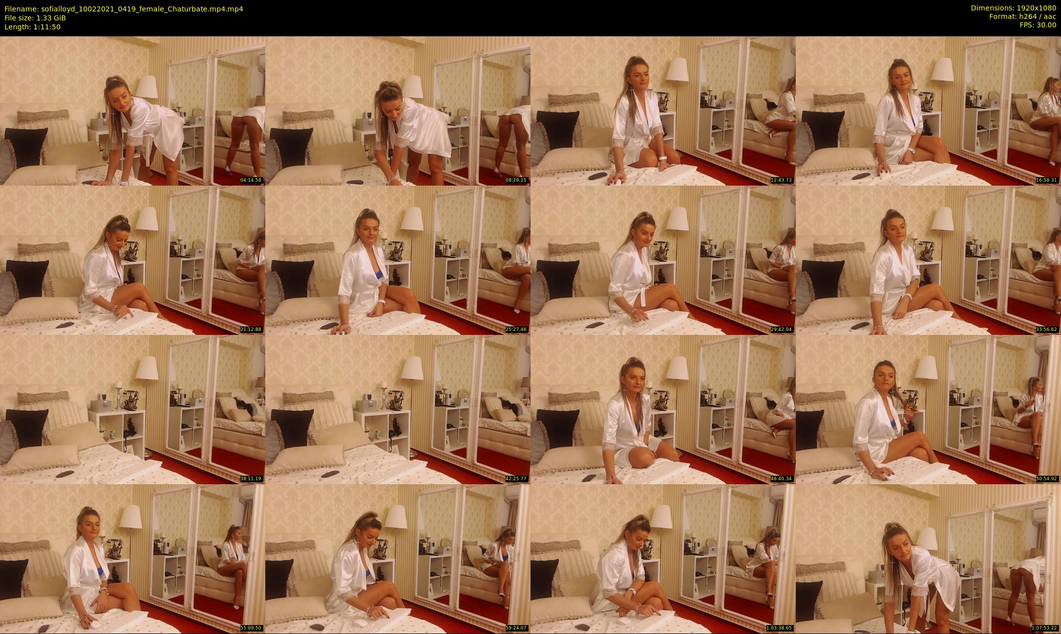 sofialloyd — 72 minute Chaturbate female cam show recording, 1080p, Feb 10, 2021