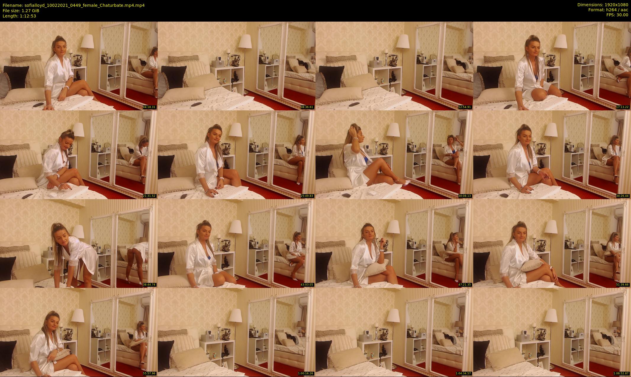sofialloyd — 73 minute Chaturbate female cam show recording, 1080p, Feb 10, 2021