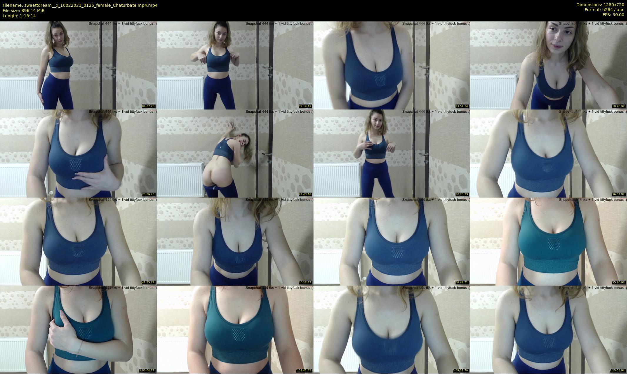sweettdream__x — 79 minute Chaturbate female cam show recording, 720p, Feb 10, 2021