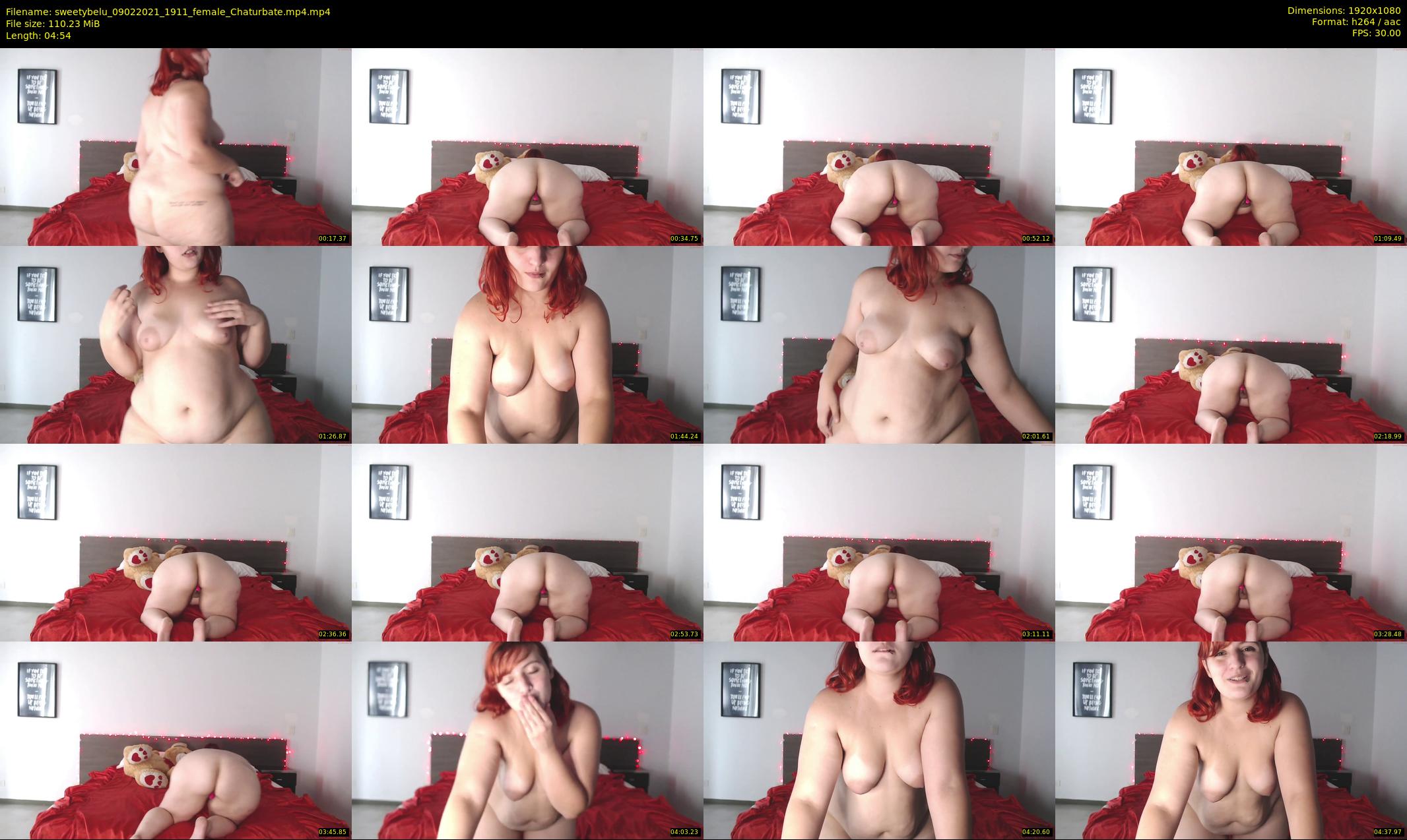 sweetybelu — 5 minute Chaturbate female cam show recording, 1080p, Feb 9, 2021