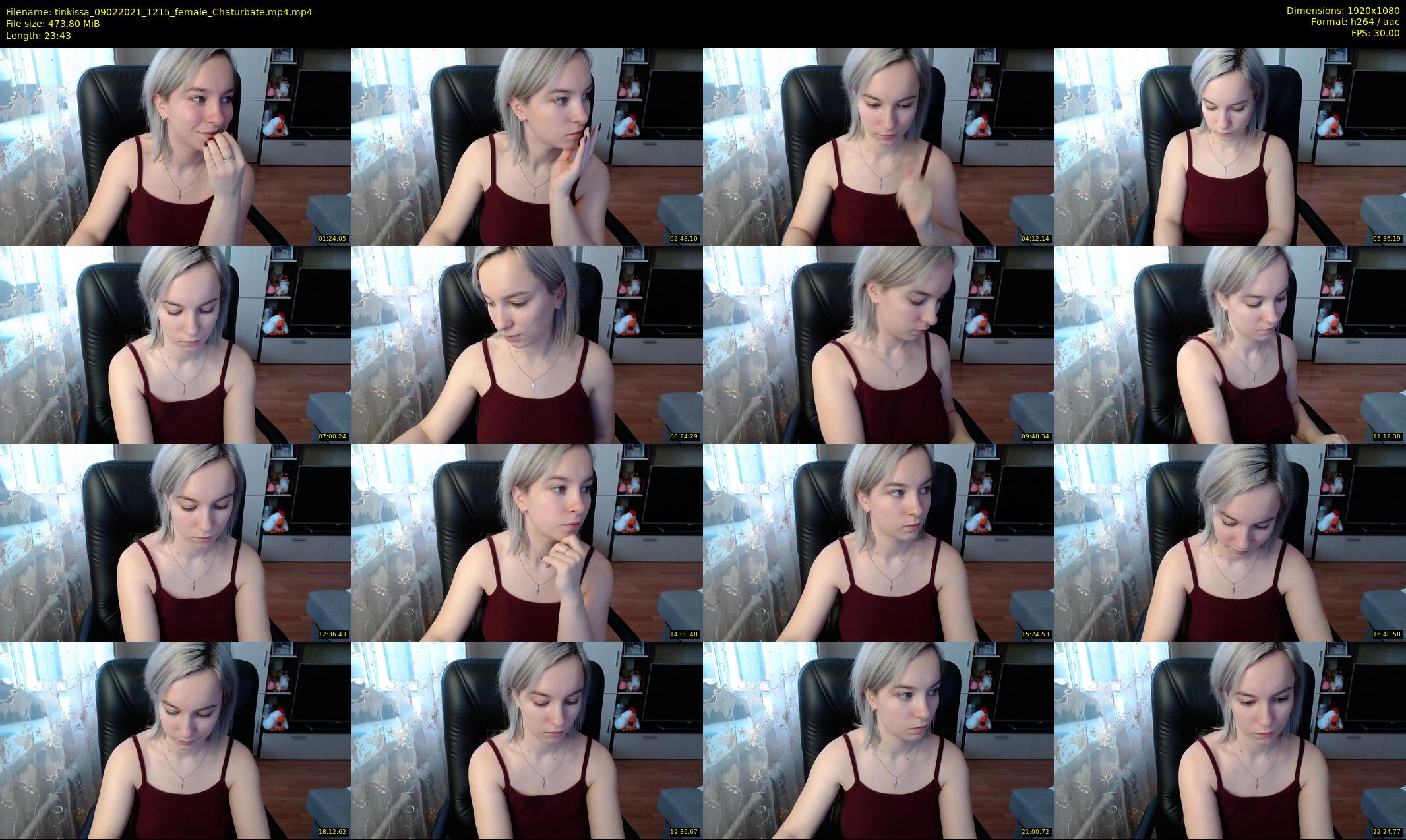 tinkissa — 24 minute Chaturbate couple cam show recording, 1080p, Feb 9, 2021