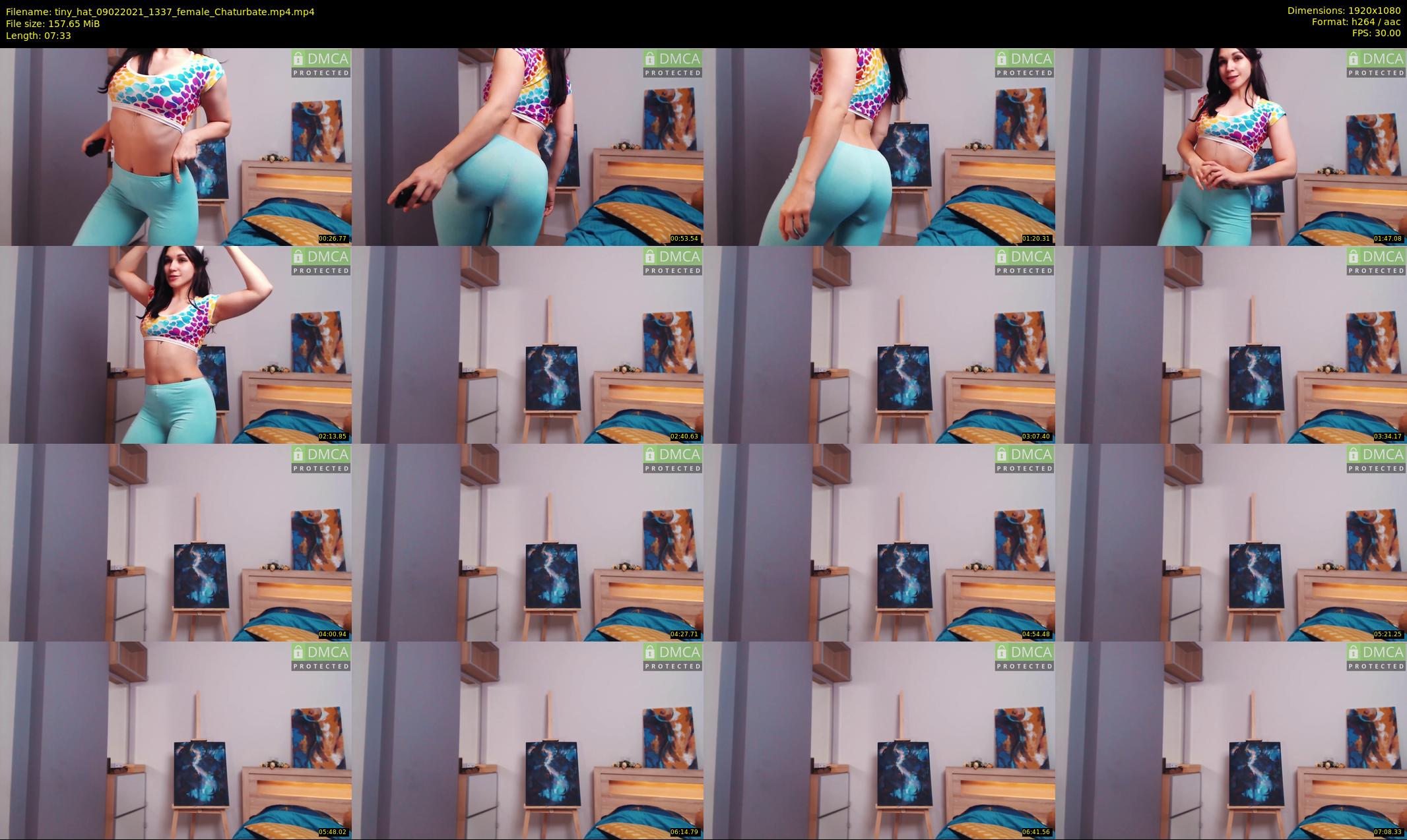 tiny_hat — 8 minute Chaturbate female cam show recording, 1080p, Feb 9, 2021