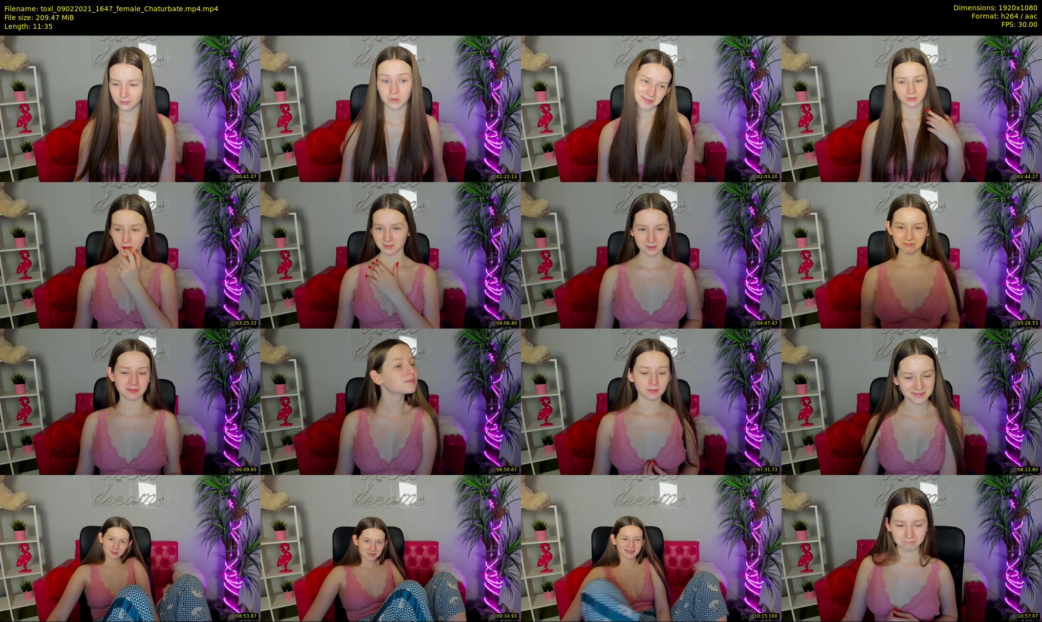toxl — 12 minute Chaturbate female cam show recording, 1080p, Feb 9, 2021