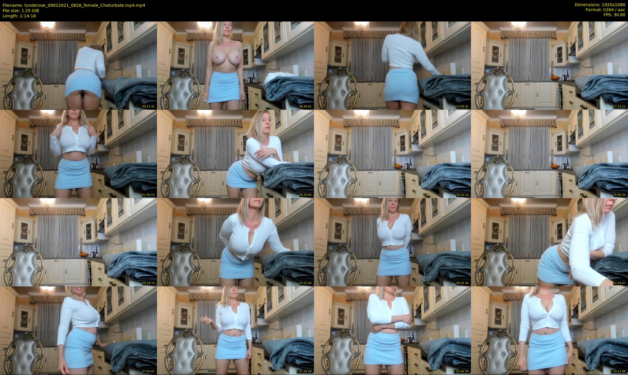 tunderose — 75 minute Chaturbate female cam show recording, 1080p, Feb 9, 2021