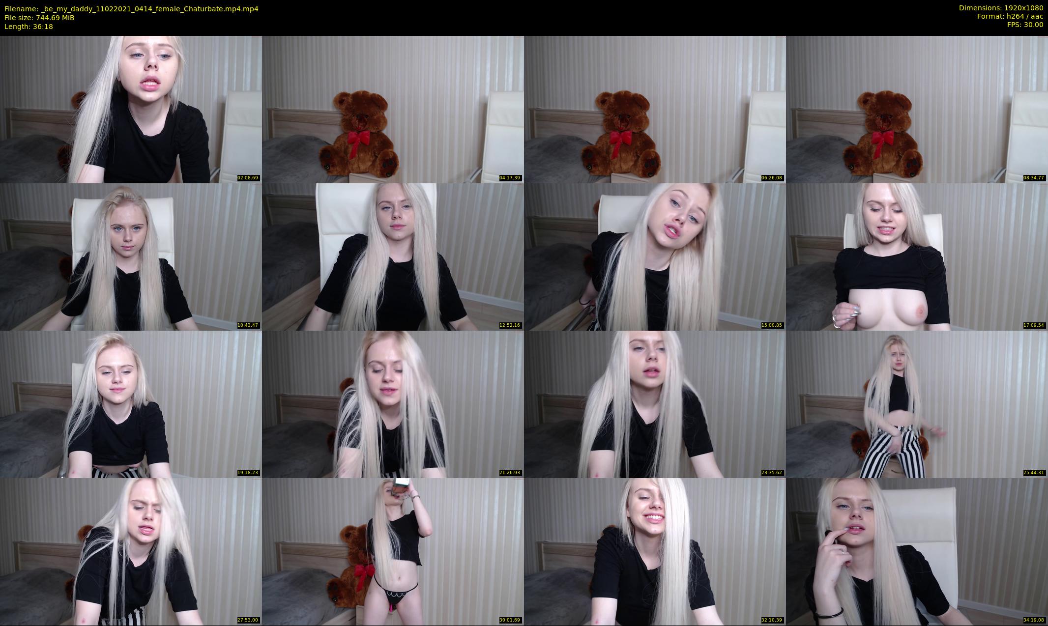 _be_my_daddy — 37 minute Chaturbate female cam show recording, 1080p, Feb 11, 2021