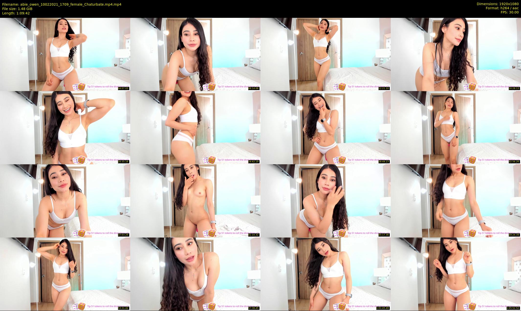 abie_owen — 70 minute Chaturbate female cam show recording, 1080p, Feb 10, 2021
