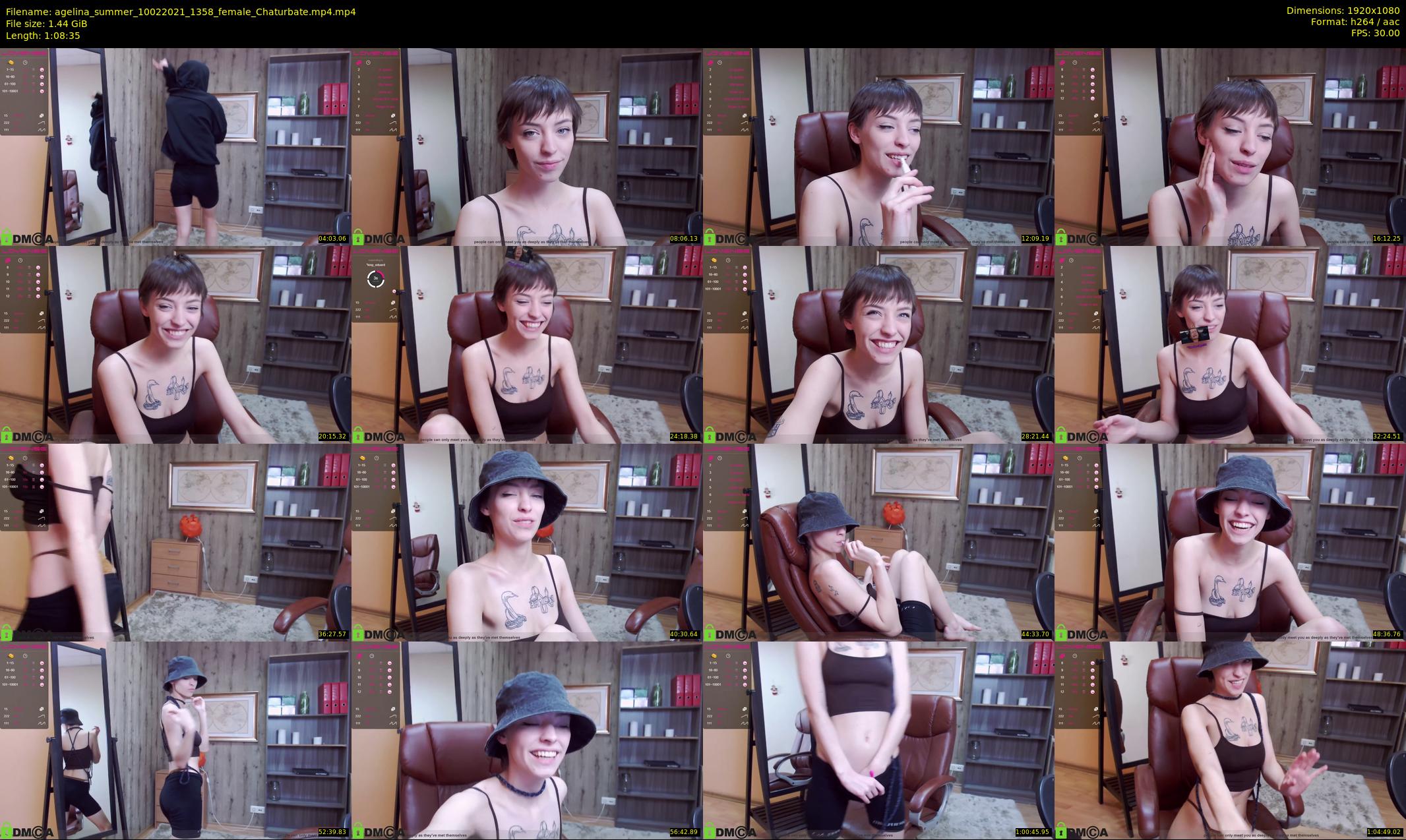 agelina_summer — 69 minute Chaturbate female cam show recording, 1080p, Feb 10, 2021