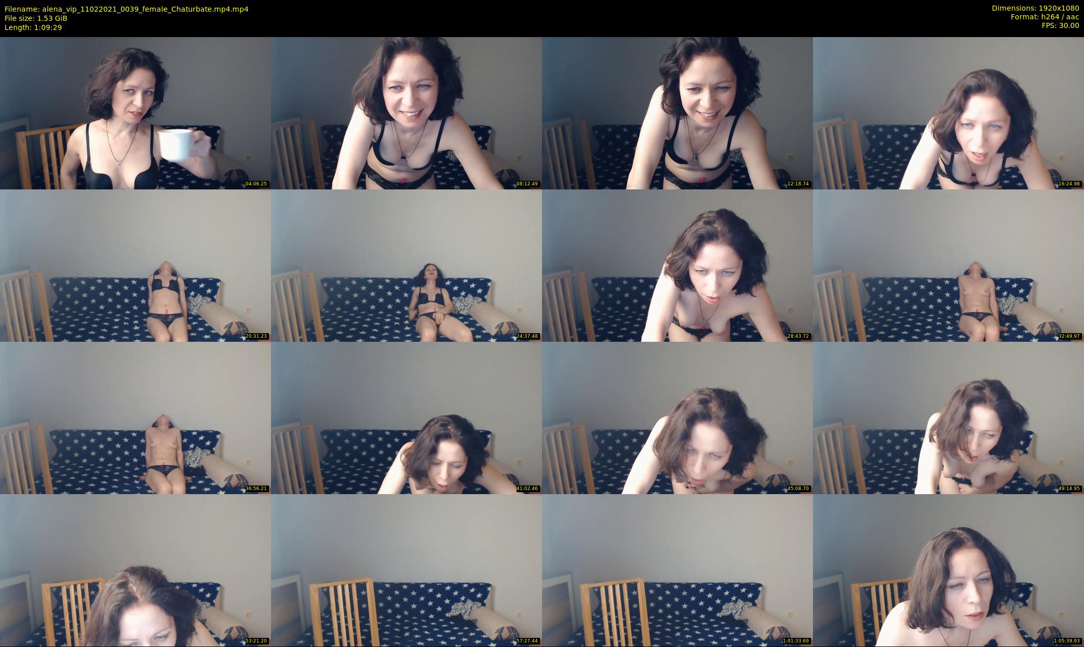 alena_vip — 70 minute Chaturbate female cam show recording, 1080p, Feb 11, 2021