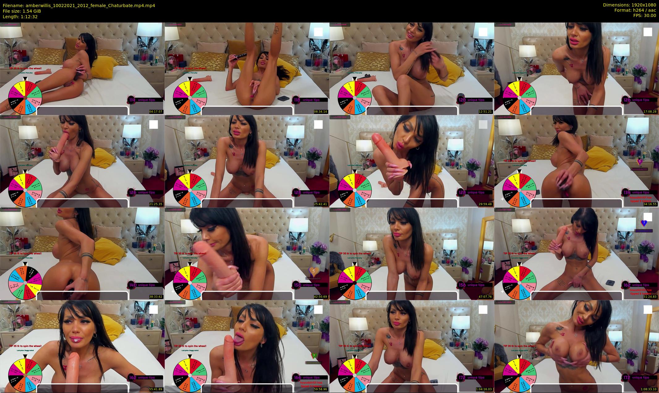 amberwillis — 73 minute Chaturbate female cam show recording, 1080p, Feb 10, 2021