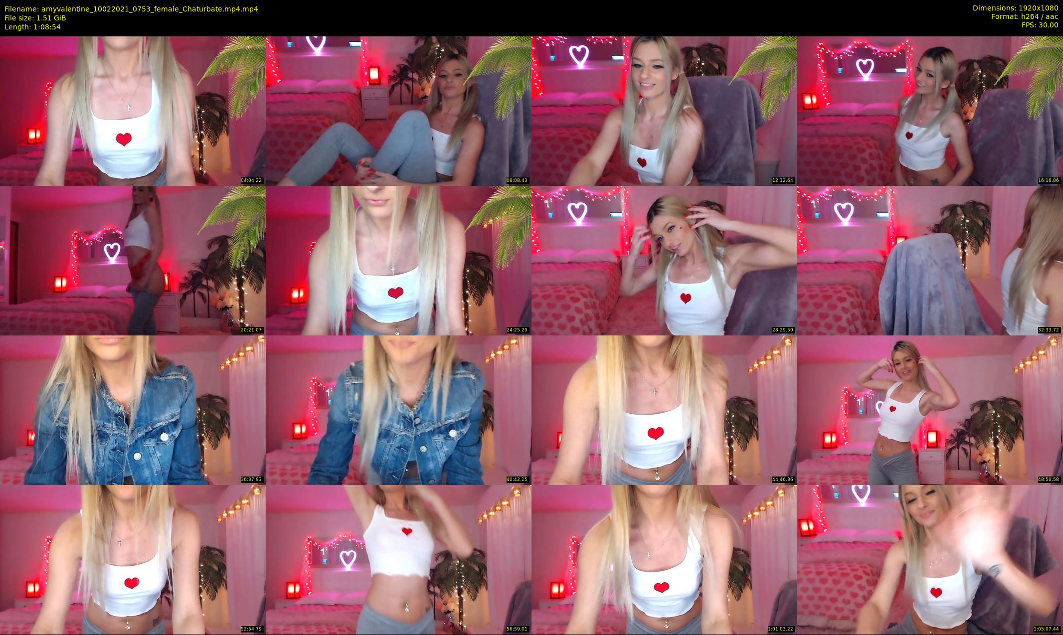 amyvalentine — 69 minute Chaturbate female cam show recording, 1080p, Feb 10, 2021