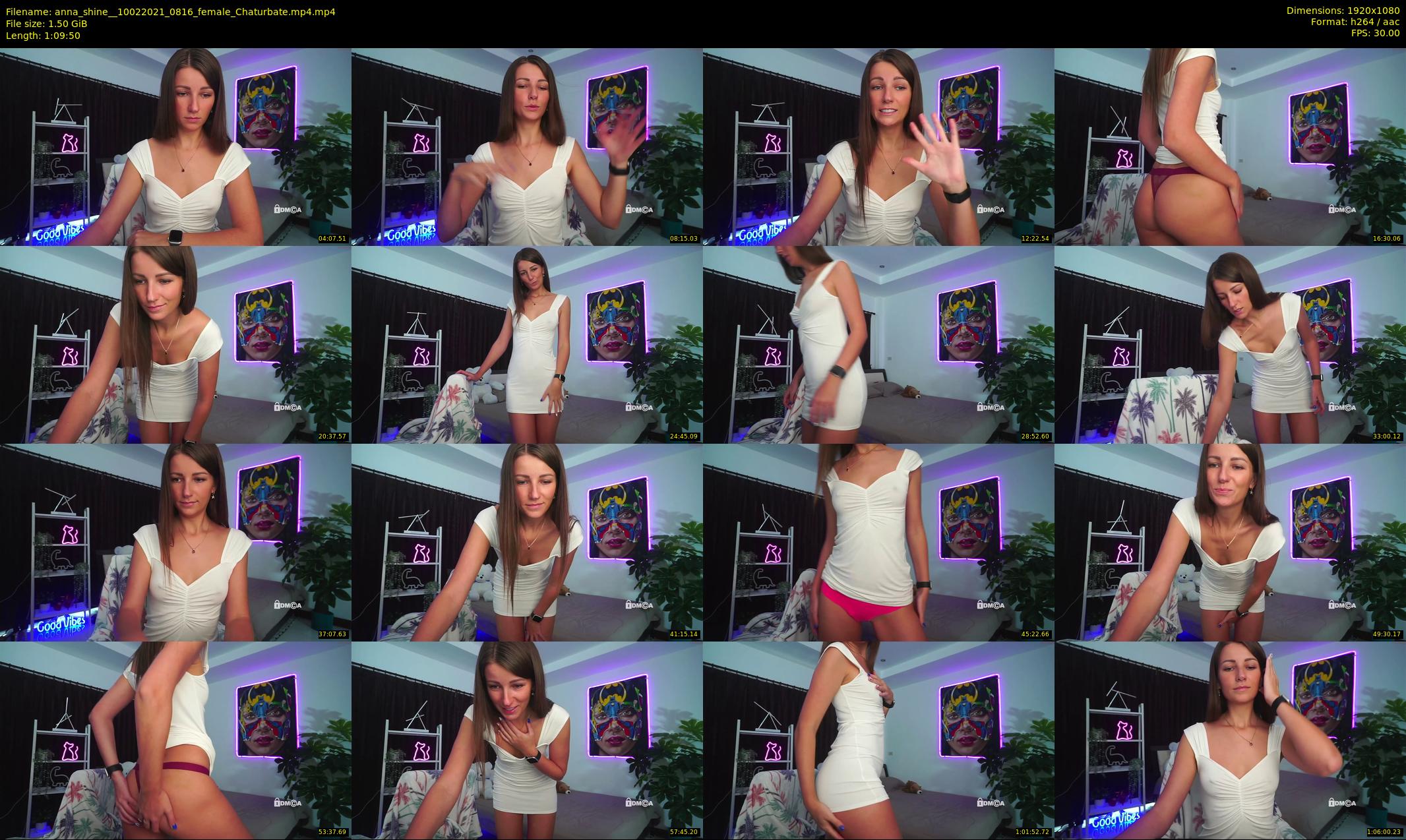anna_shine_ — 70 minute Chaturbate female cam show recording, 1080p, Feb 10, 2021