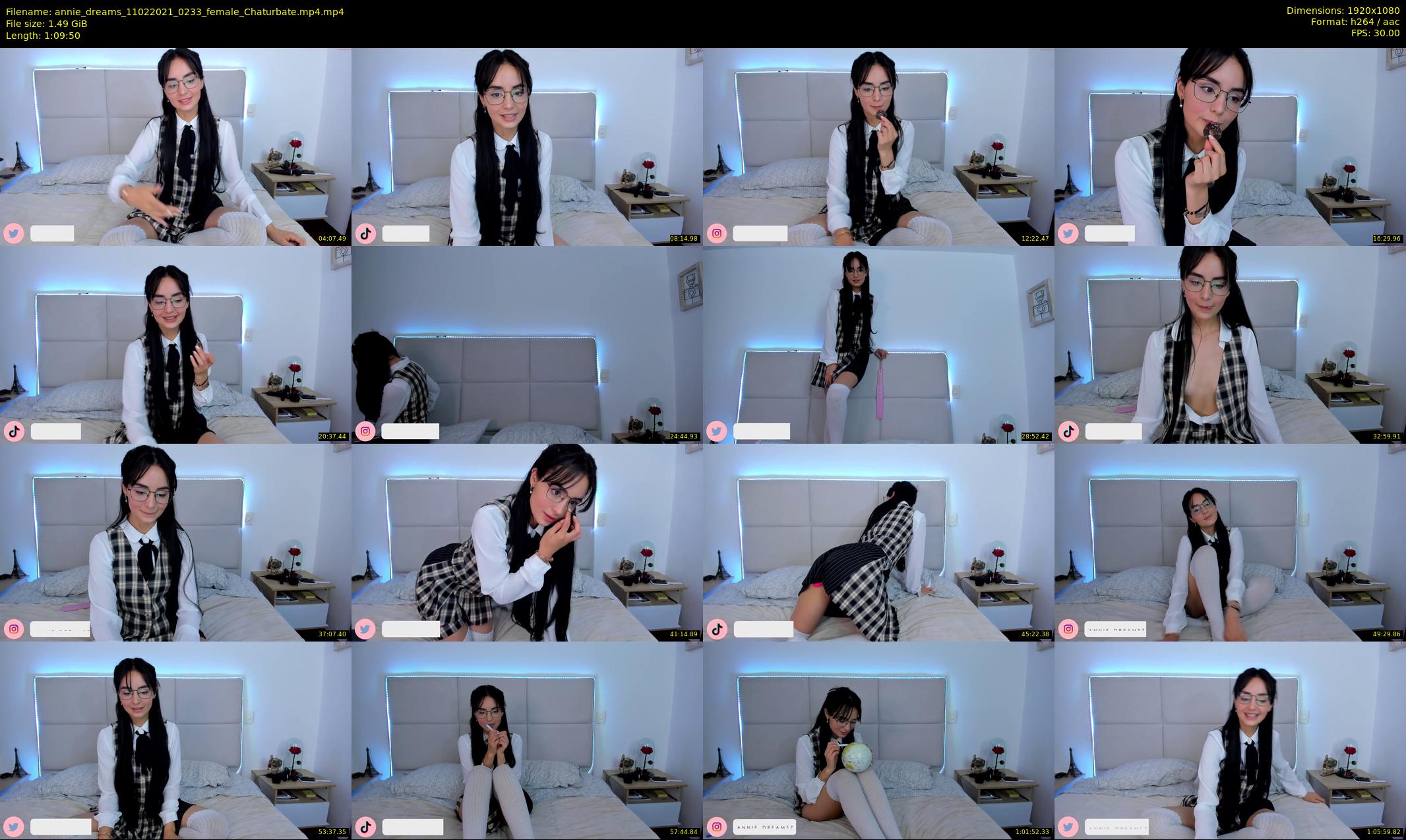 annie_dreams — 70 minute Chaturbate female cam show recording, 1080p, Feb 11, 2021